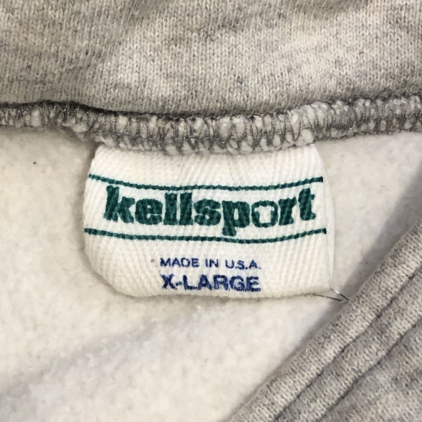 90s THE BLACK DOG モックネックスウェット USA製 aiko着用 グレー XL