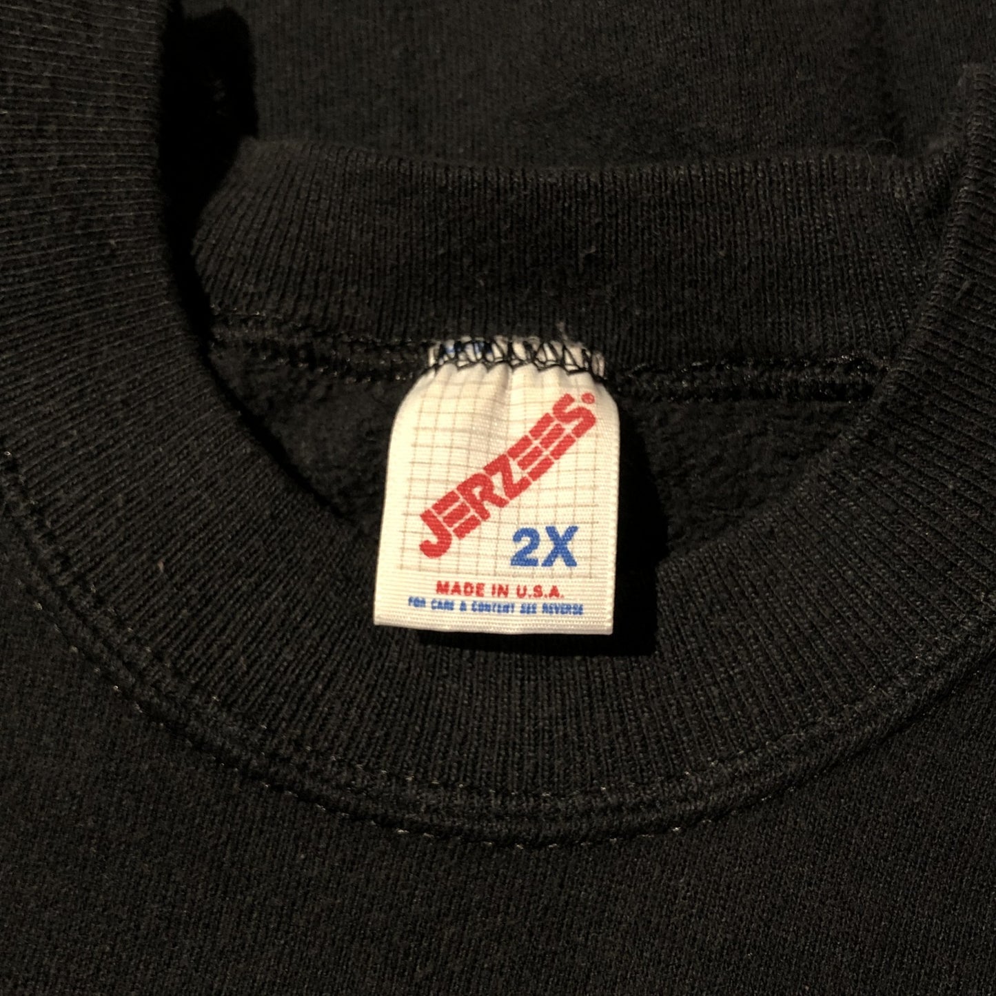 90s JERZEES Marrysville BULLDOGS ラバープリントスウェット USA製 2X