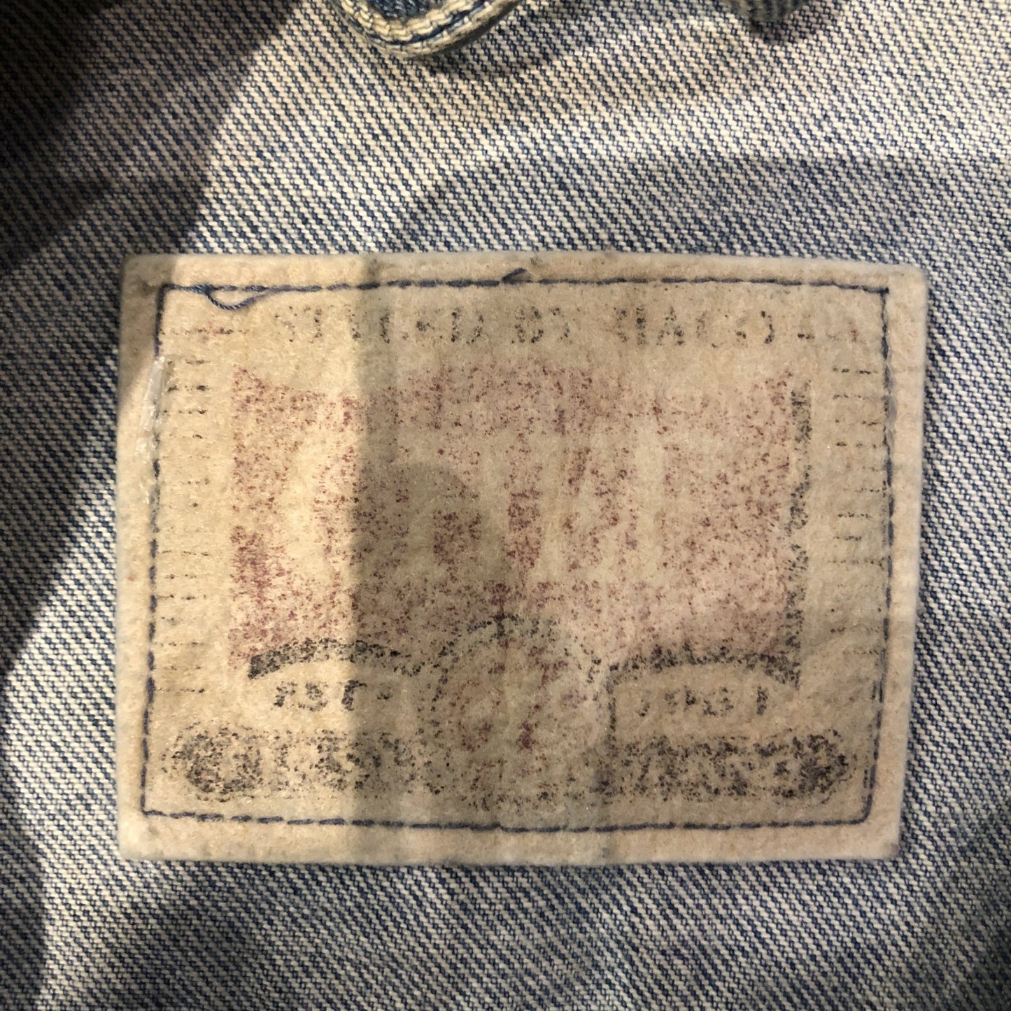 chef jeans デニムジャケット L