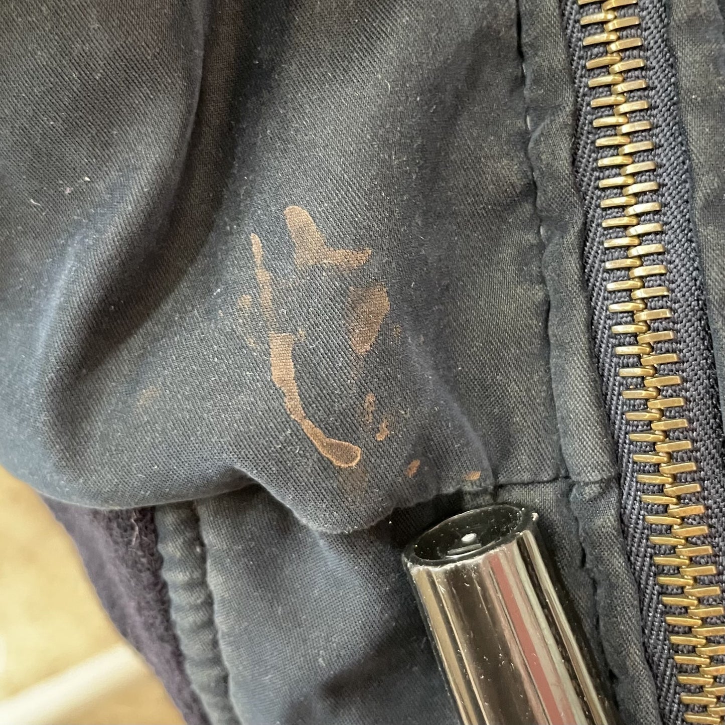 90s vintage 古着 ビンテージ FACONNABLE スウィングジャケット ネイビー フルジップ