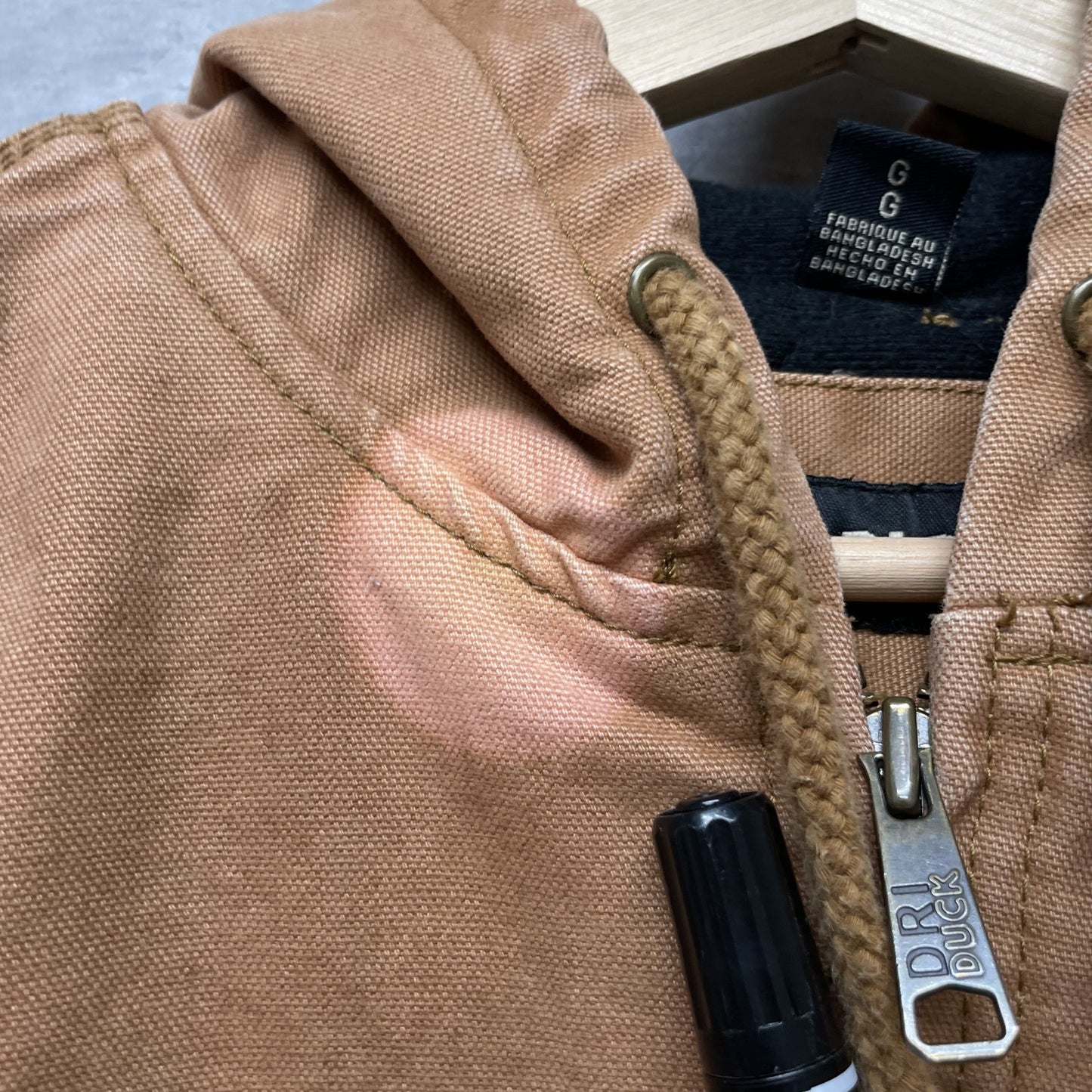 00s vintage 古着 DRIDuck ビンテージ ダックジャケット アクティブジャケット ダック地 フルジップ