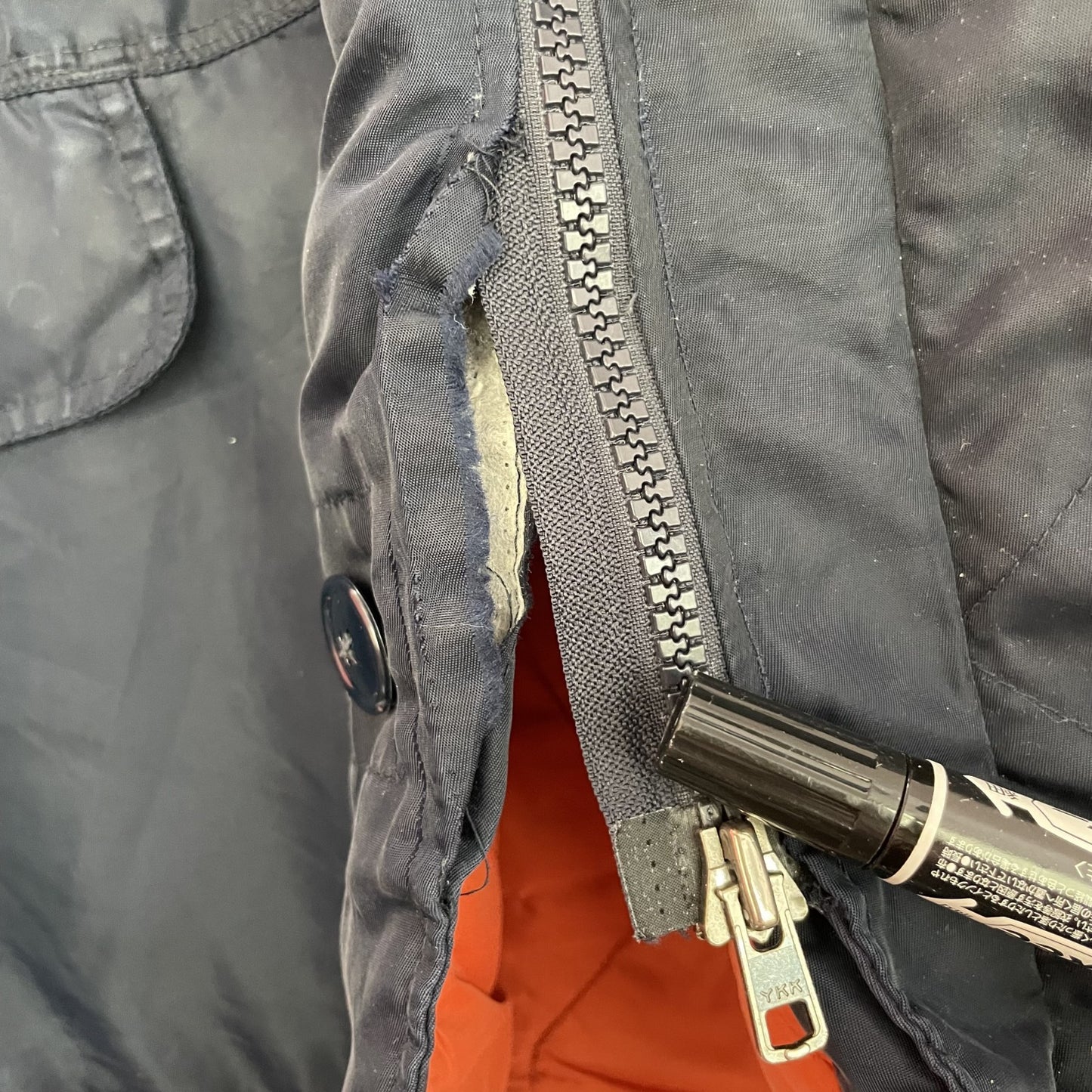 00s vintage 古着 ビンテージ OLDGAP オールドギャップ N-3B型 ミリタリー サンプリング ダブルジップ