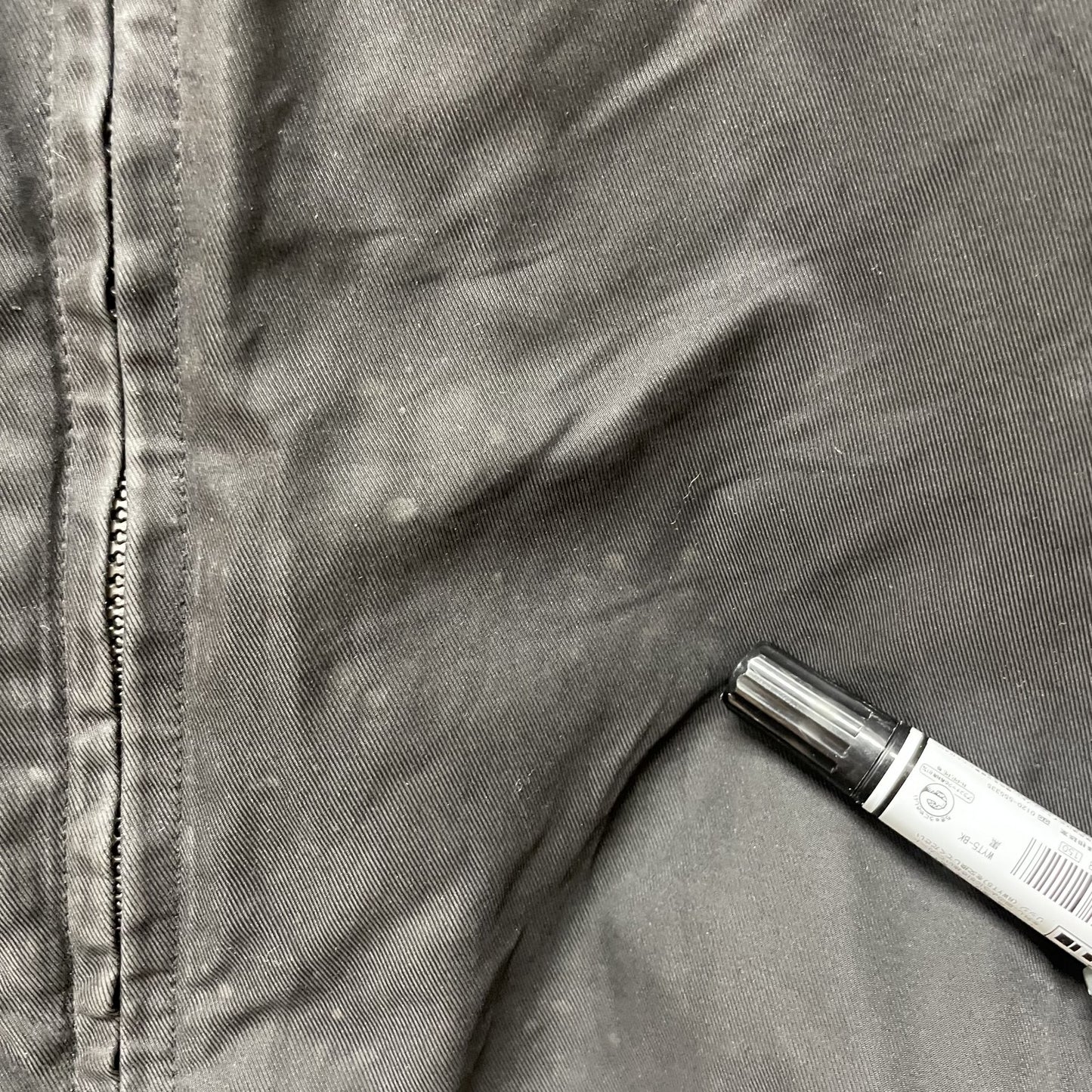 90s vintage 古着 ビンテージ ドッカーズ DOCKERS スイングトップ ナイロン フルジップ 襟レザー