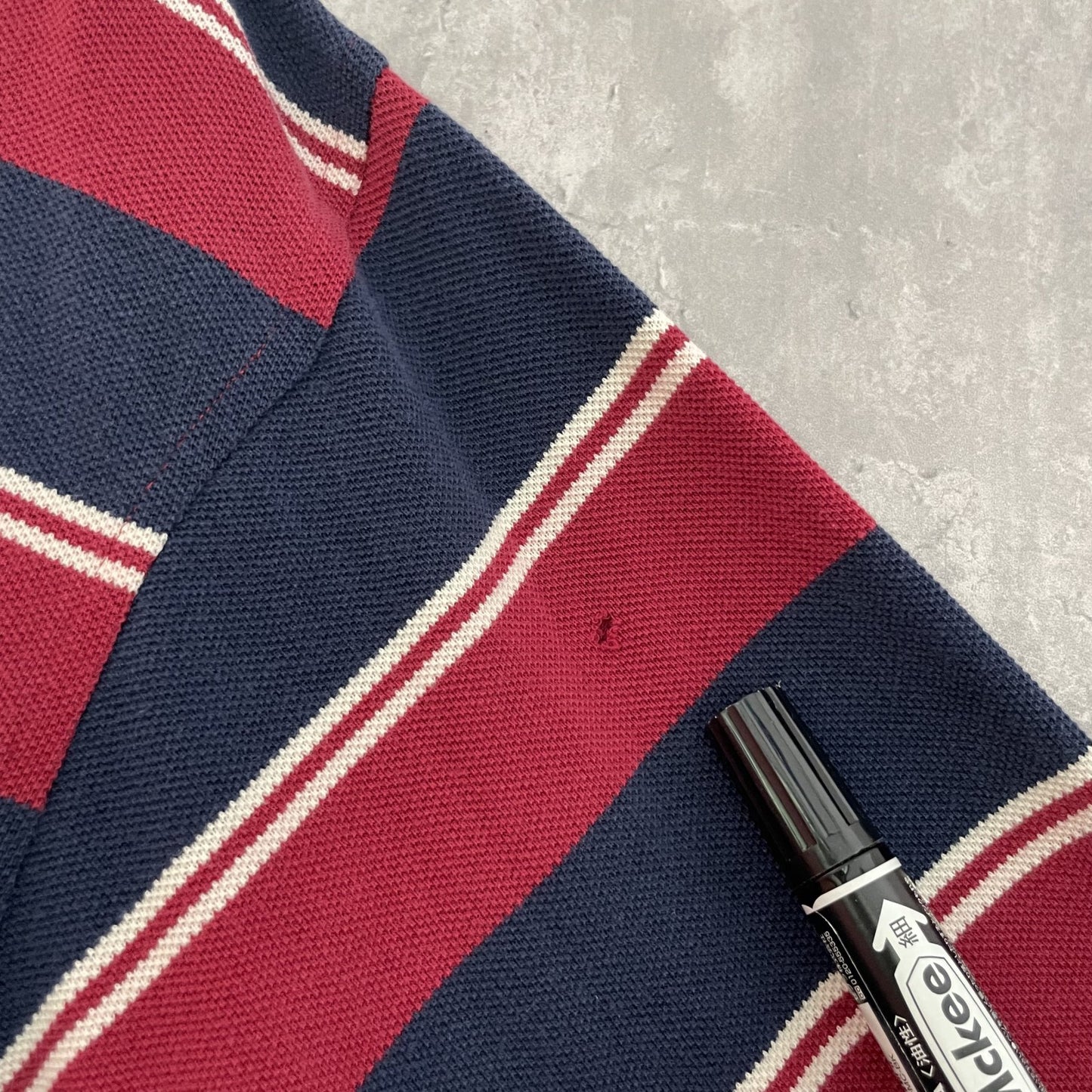90s vintage 古着 ビンテージ トミー TOMMY HILFIGER トミーヒルフィガー 刺繍ロゴ ラガーシャツ アメカジ ストリート