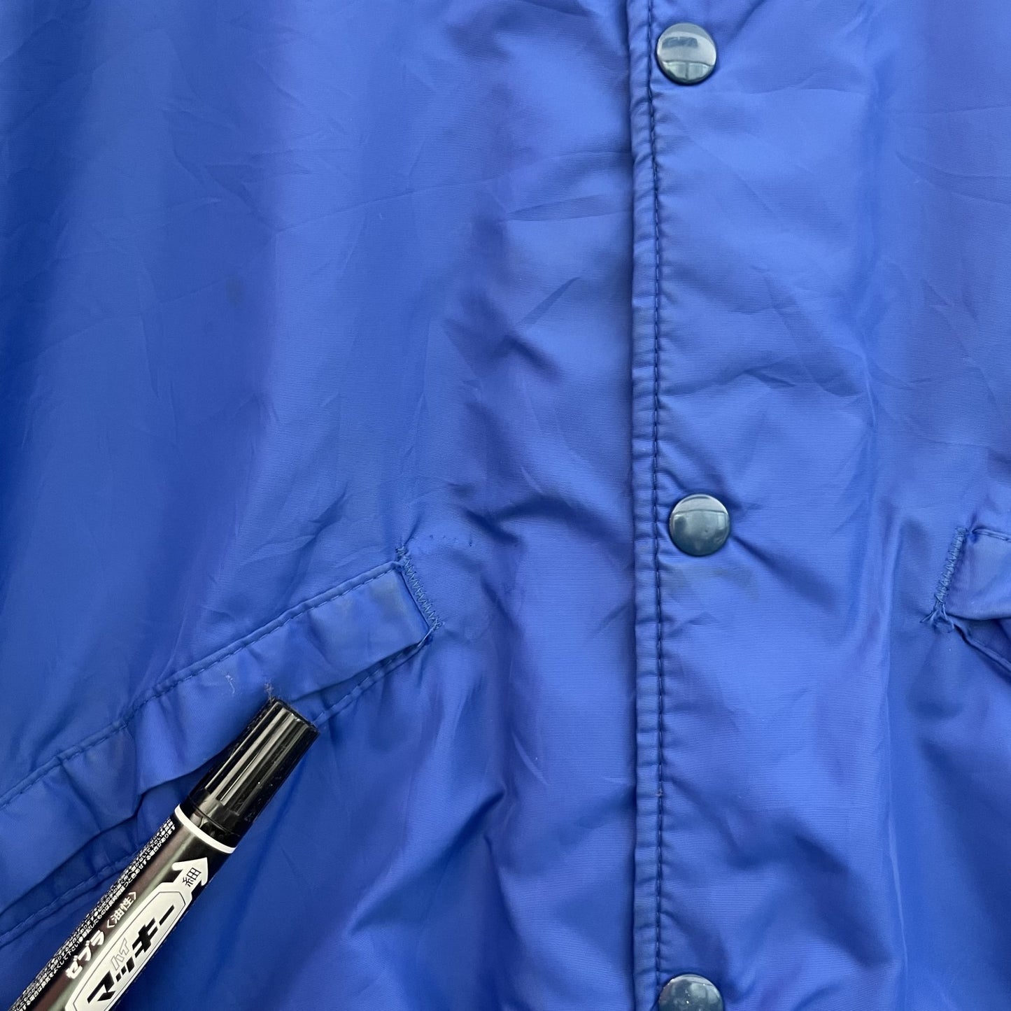 70s vintage 古着 ビンテージ plajac コーチジャケット USA製 刺繍ロゴ アメカジ