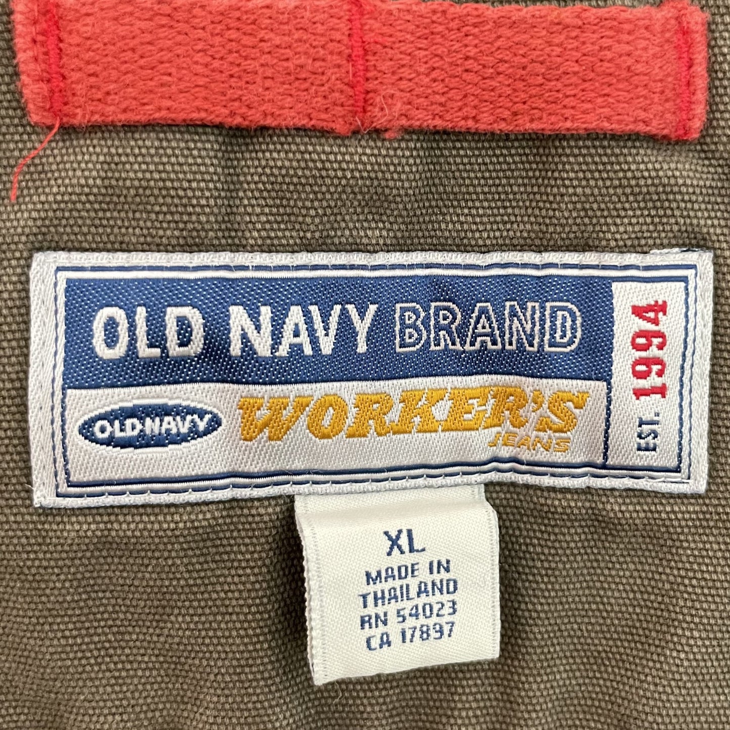 00s vintage 古着 ビンテージ OLDNAVY オールドネイビー アクティブジャケット ダック地 ワークジャケット ストリート