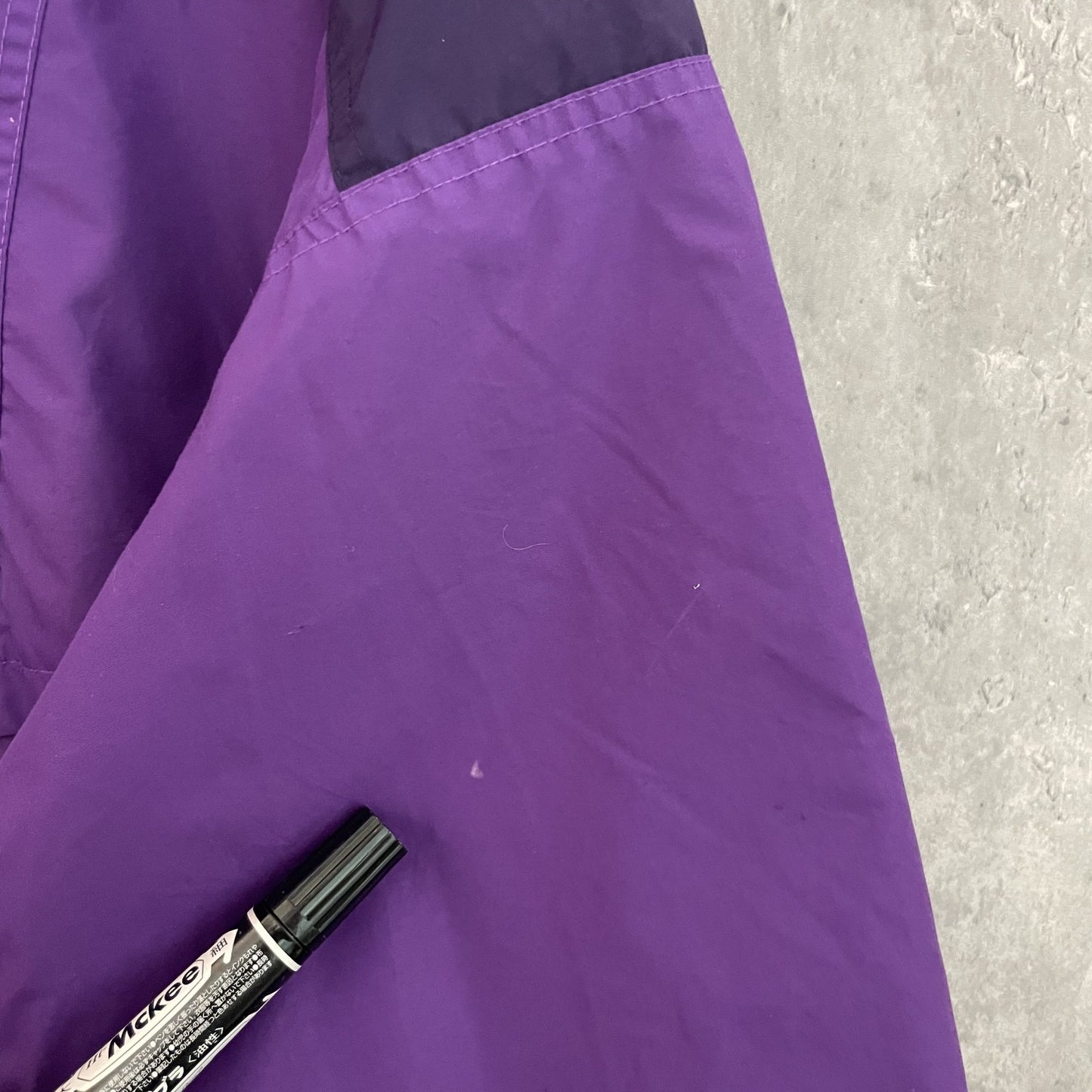 90s vintage 古着 ビンテージ アウトドア コロンビア Columbia マウンテンジャケット ナイロンジャケット ハーフジップ ツートン