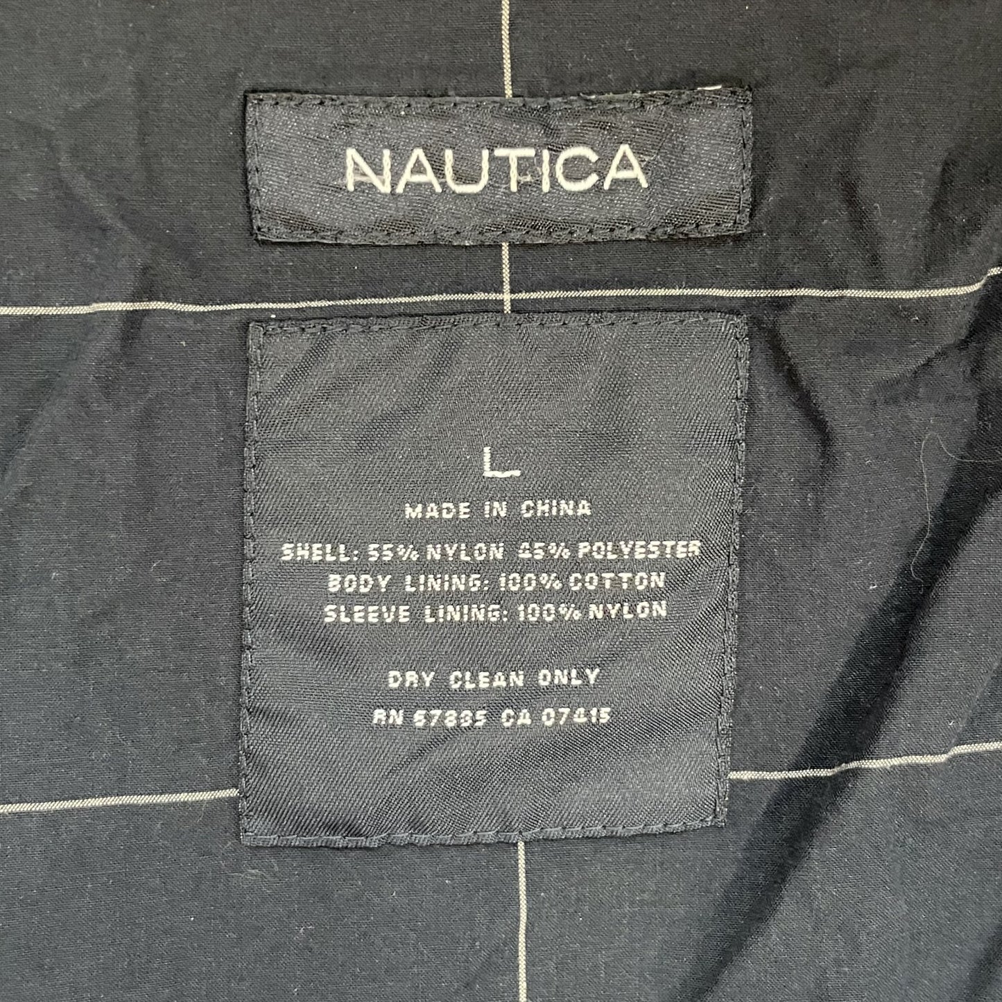 00s vintage 古着 ビンテージ ノーティカ ナイロン スウィングジャケット