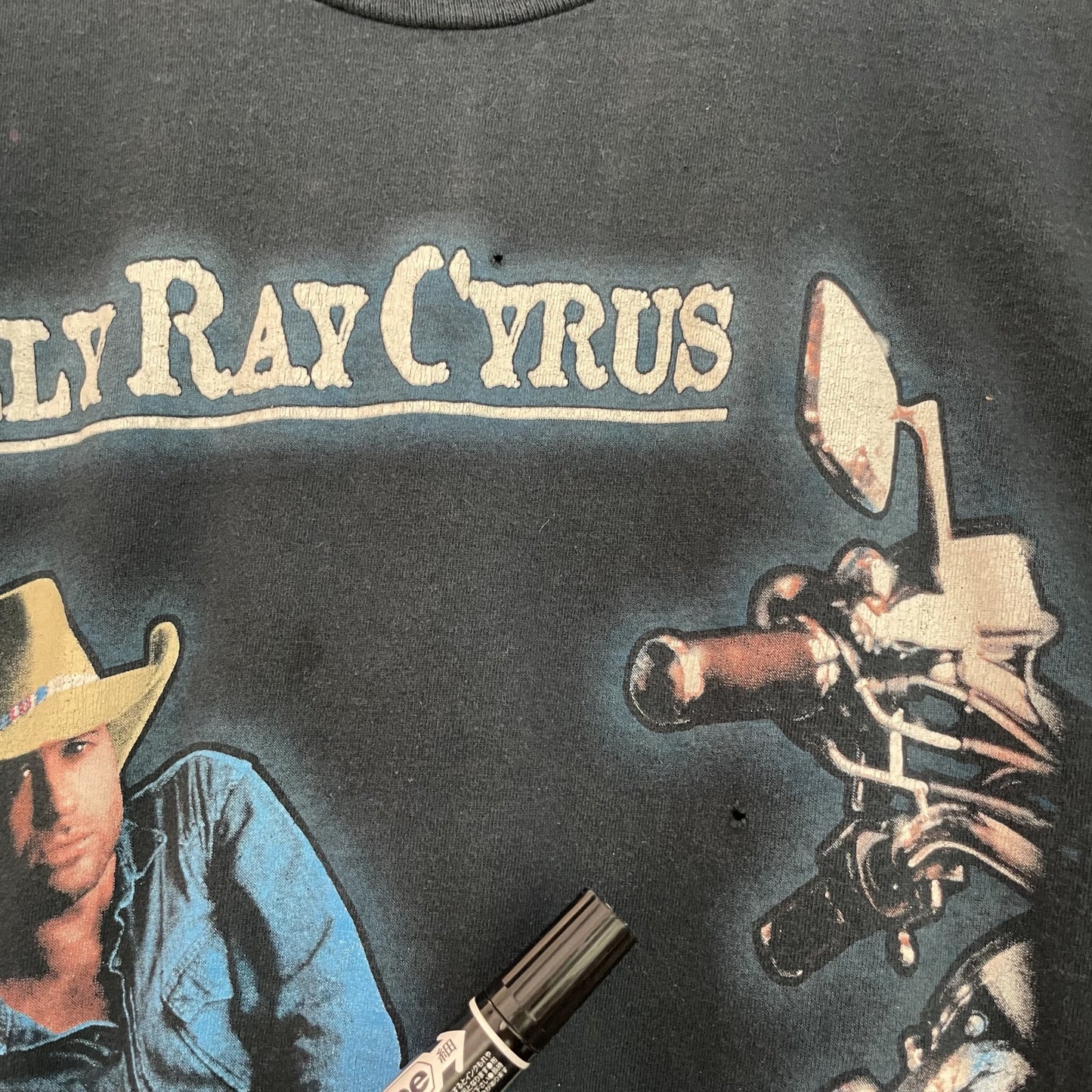 90s vintage 古着 ビンテージ Tシャツ Billy Ray Cyrus ビリーレイサイラス バンドTシャツ 両面プリント ストリート カジュアル