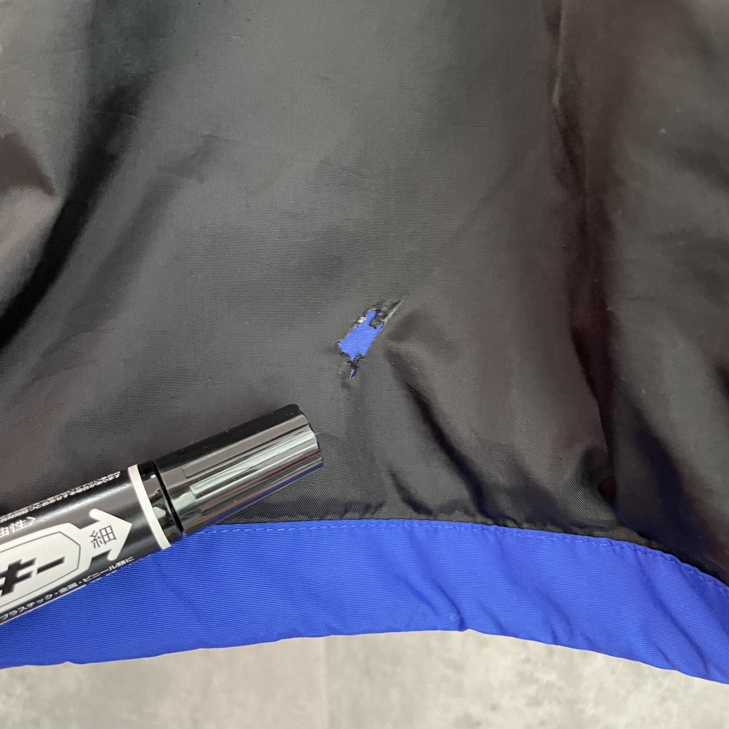 90s vintage 古着 ビンテージ マウンテン ナイロンジャケット ダブルジップ ツートンカラー アウトドア Tn-Mountain