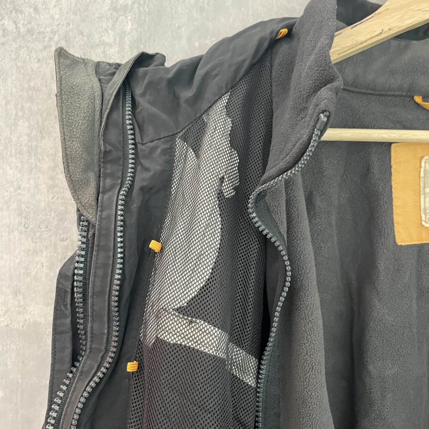 90S vintage 古着 Tinberland ビンテージ ティンバーランド マウンテン ナイロンジャケット フリース ストリート