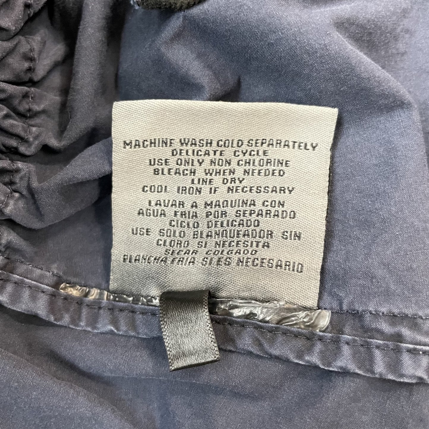 00s vintage 古着 ビンテージ ミリタリー Levi's リーバイス ナイロンジャケット ネイビー ドローコード