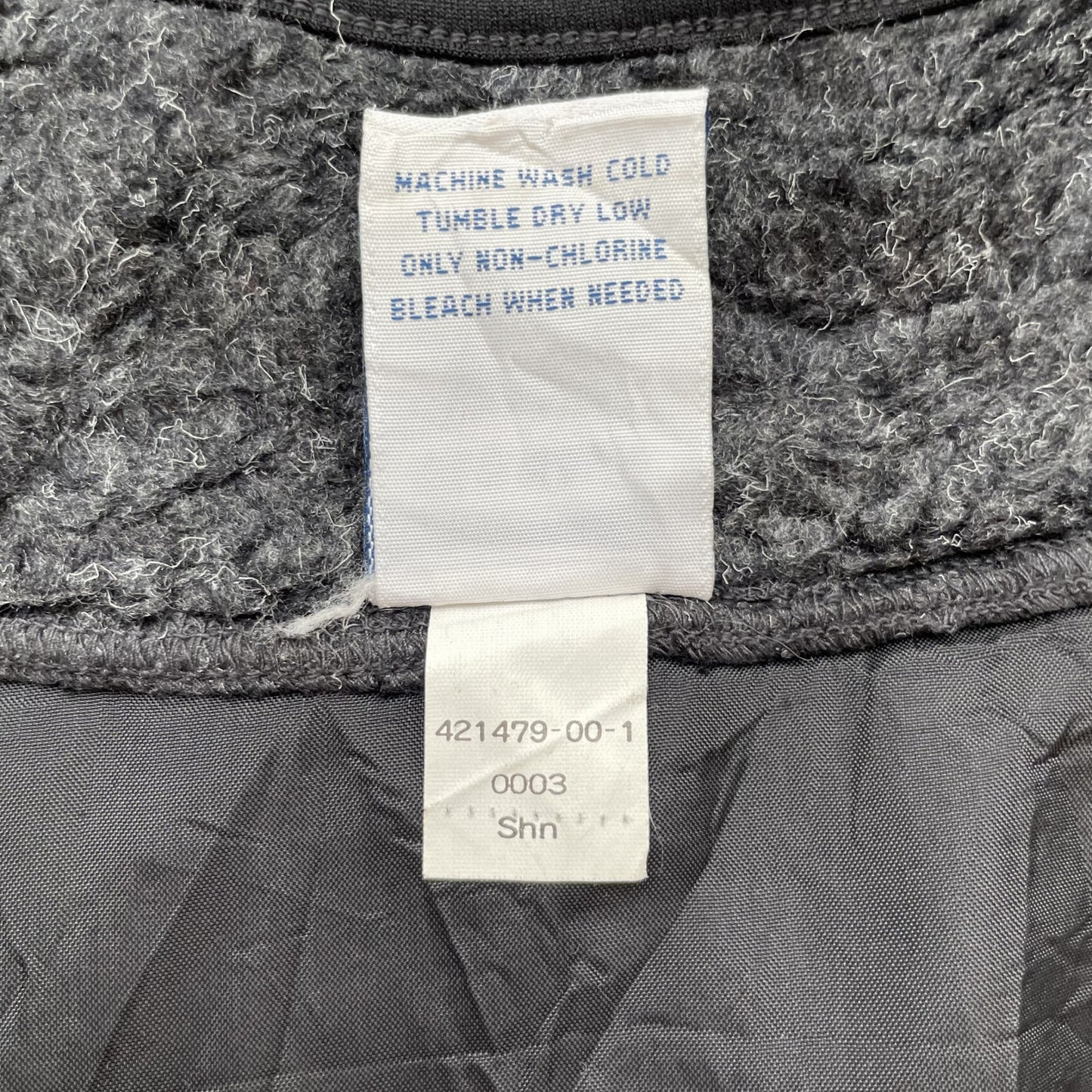 90s vintage 古着 ビンテージ オールドネイビー フルジップ ボアジャケット OLDNAVY