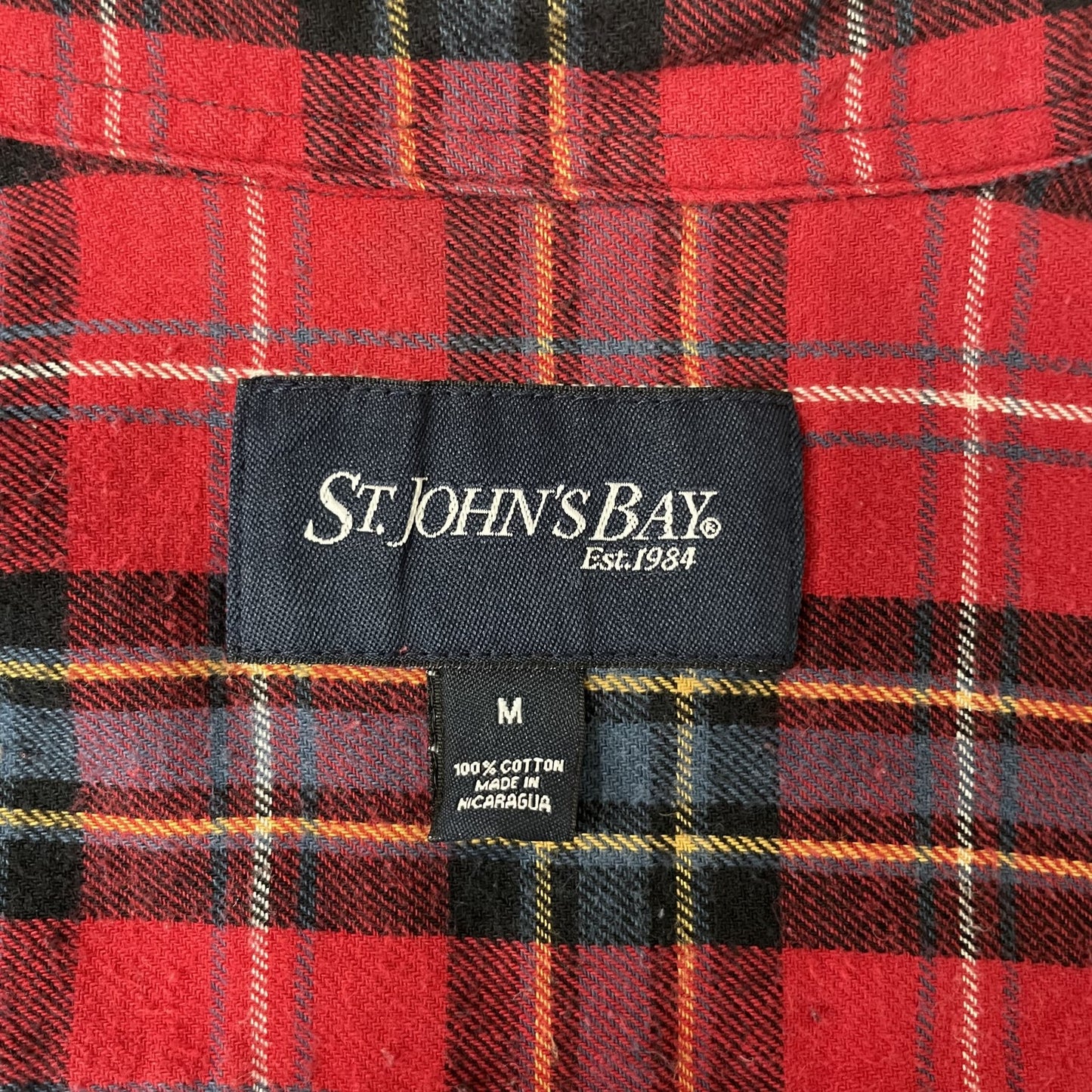 00s vintage 古着 ビンテージ セントジョンズベイ STJOHN'SBAY 長袖シャツ チェックシャツ ネルシャツ アメカジ カジュアル