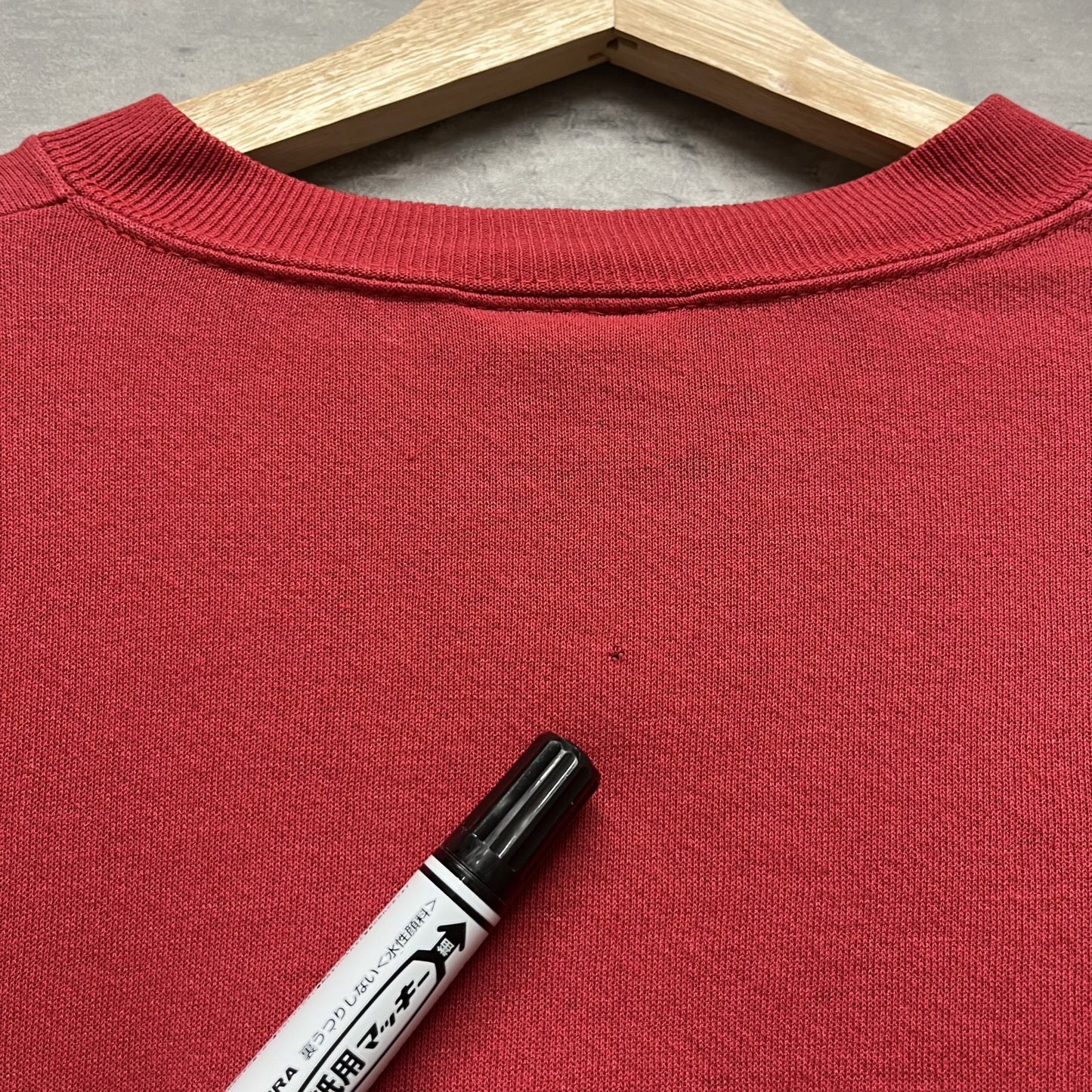 90s Lee USA製 スウェット TRANSPORT XLサイズ 古着 ビンテージ vintage レッド