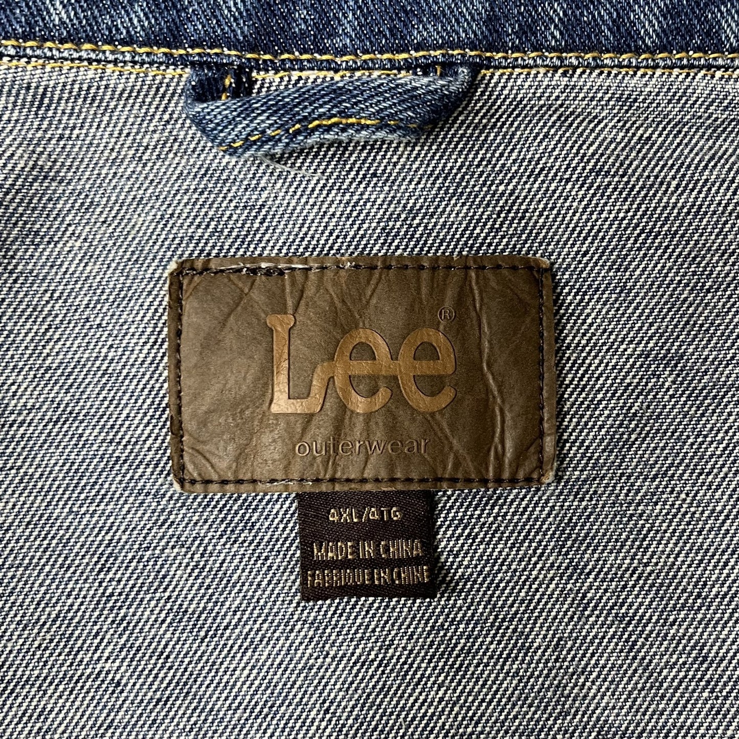 00s vintage 古着 ビンテージ デニムジャケット Lee リー オーバーサイズ ビックシルエット トラッカー