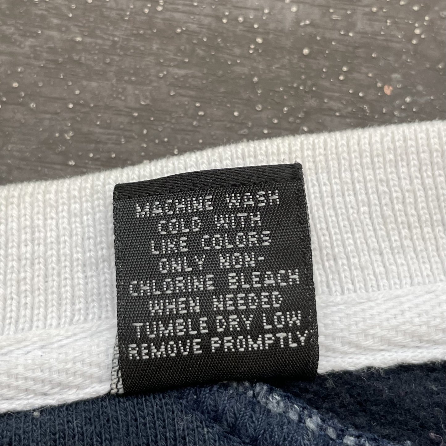 00s vintage 古着 ビンテージ スウェット ボーダー Vネック 長袖 C&B