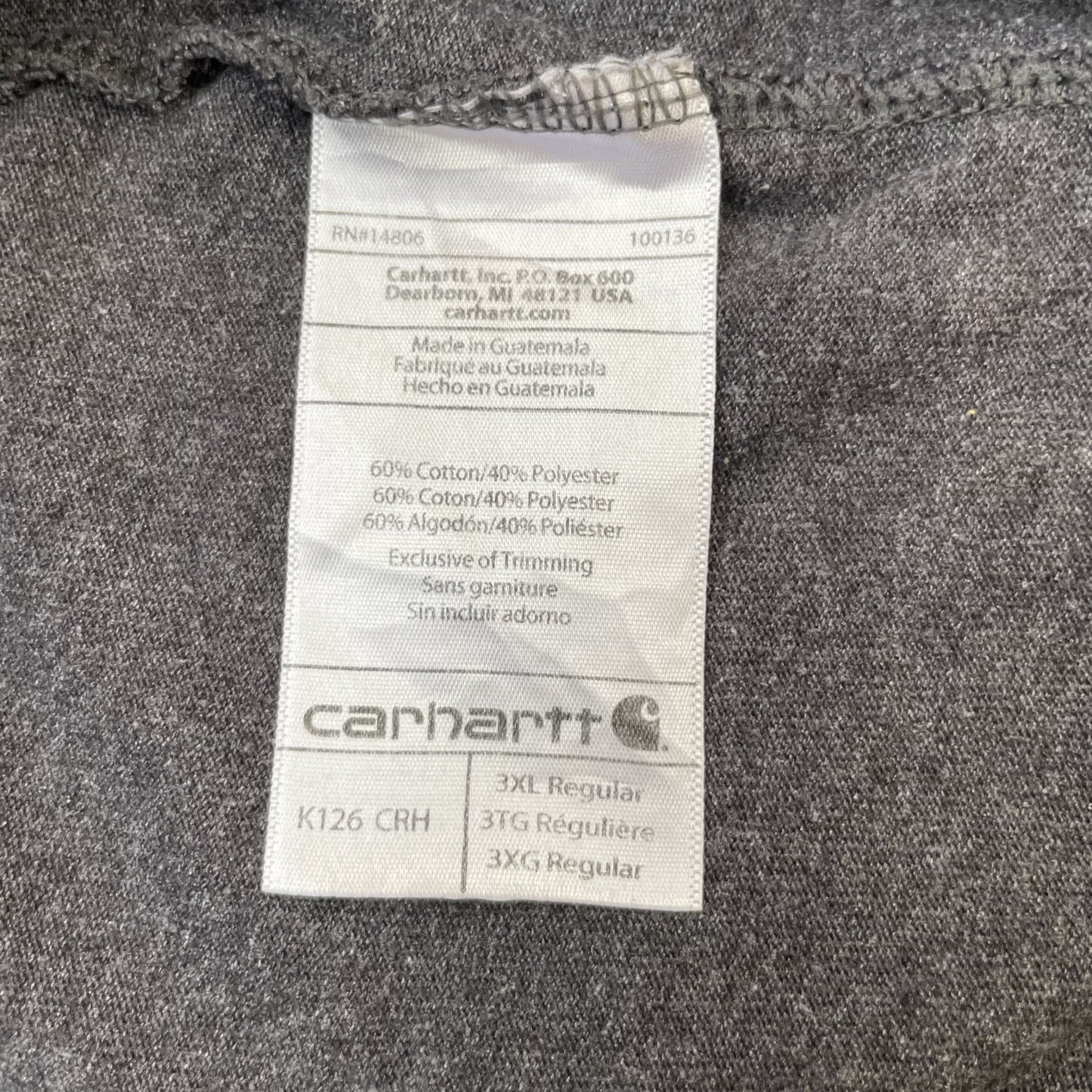 00s vintage 古着 ビンテージ カーハート Carhartt 長袖 ロンT オーバーサイズ ストリート