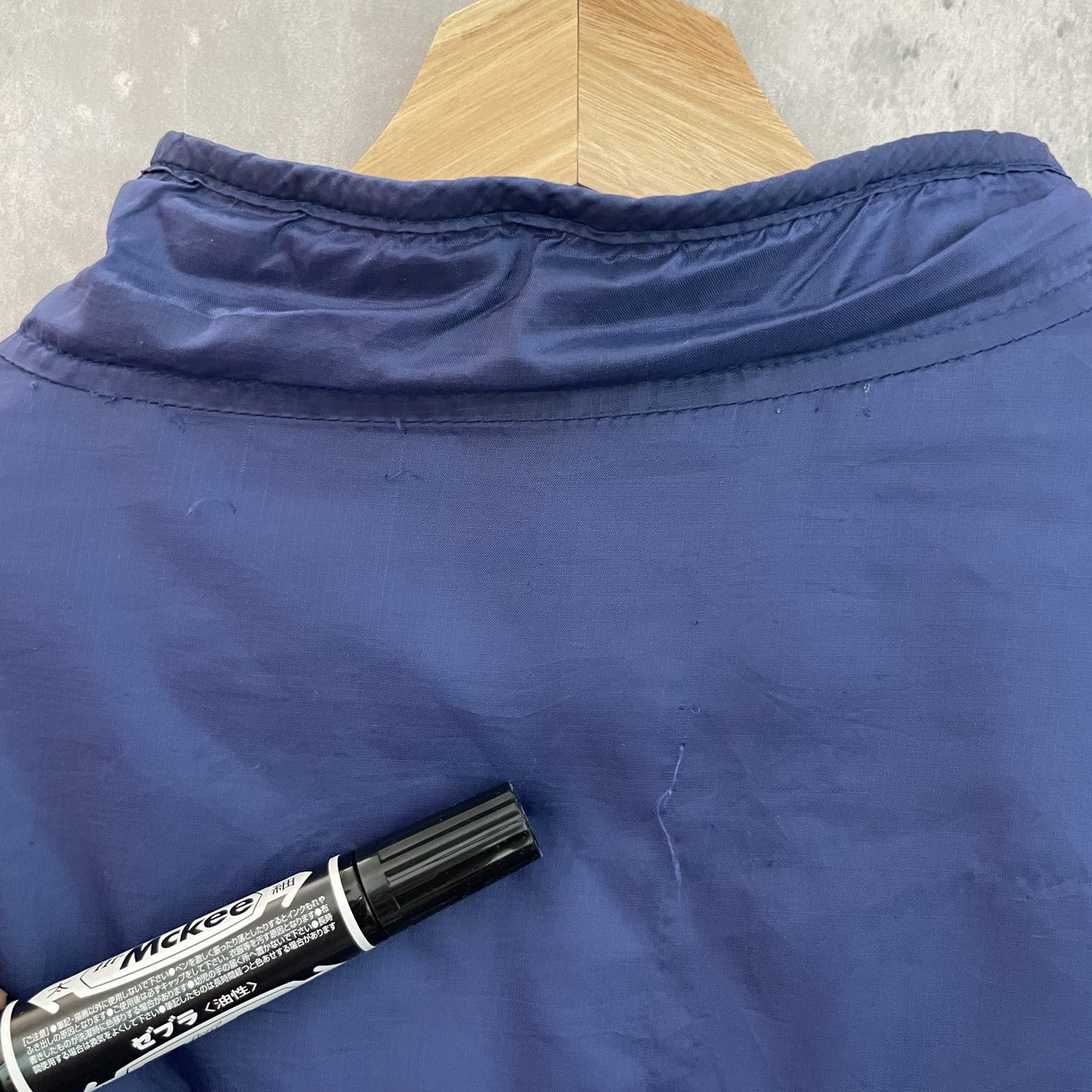 00s vintage 古着 ビンテージ ナイロンジャケット フリースジャケット フルジップ オーバーサイズ ストリート