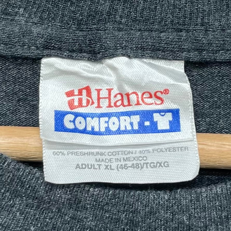 00s vintage 古着 ビンテージ ヘインズ Hanes スカル グレー ストリート オーバーサイズ バイカー ニューオーリンズ