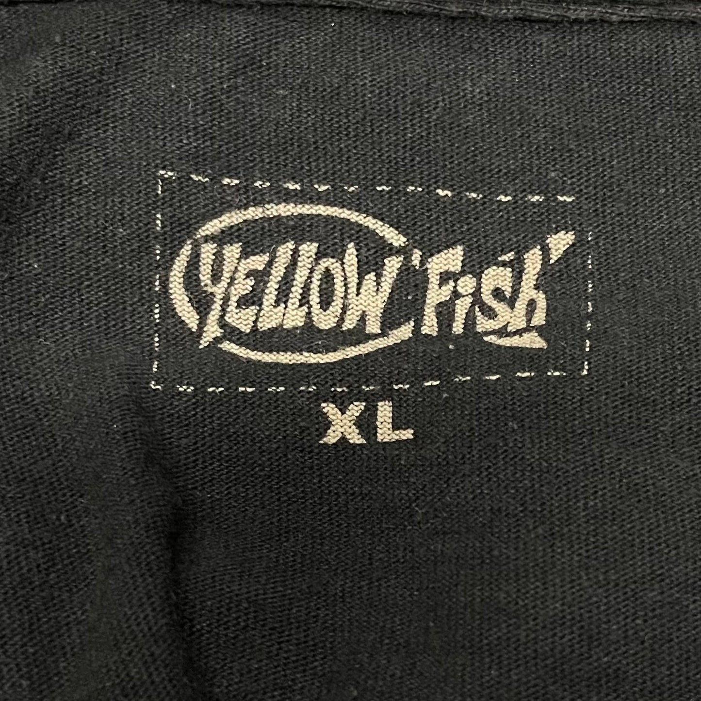 00s vintage 古着 ビンテージ yELLOW Fish ダイバー フィッシュ ブラック ストリート オーバーサイズ 海