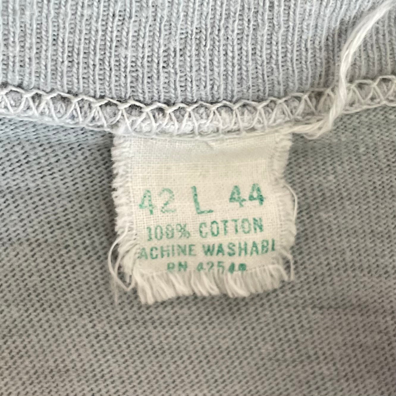 90s vintage 古着 ビンテージ 両シングルステッチ スケーター カジュアル バックプリント フロント無地