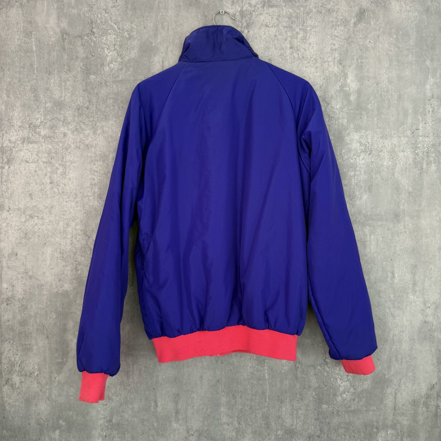 90s vintage 古着 ビンテージ コロンビア Columbia ナイロンジャケット アウトドア フルジップ 胸元パッチ