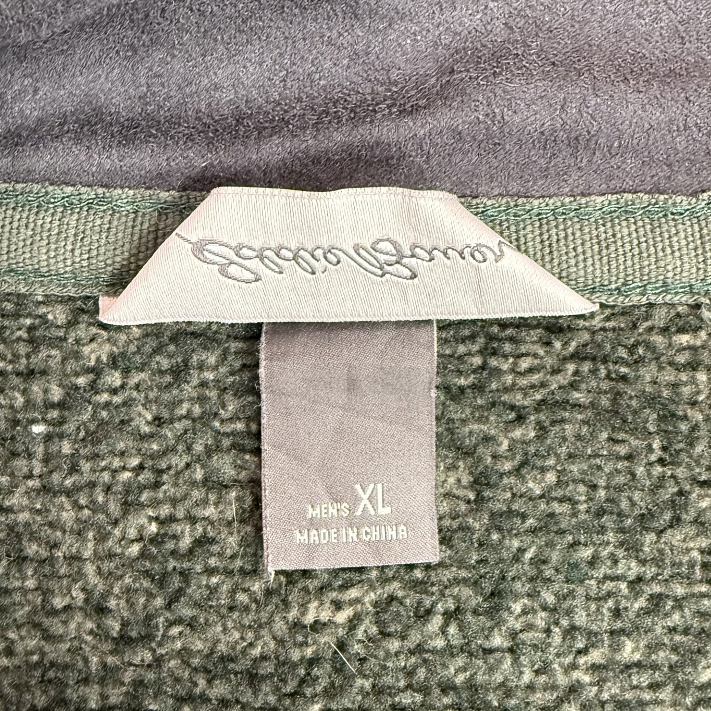 00s vintage 古着 ビンテージ エディーバウアー EddieBauer フリースジャケット カジュアル ストリート 刺繍