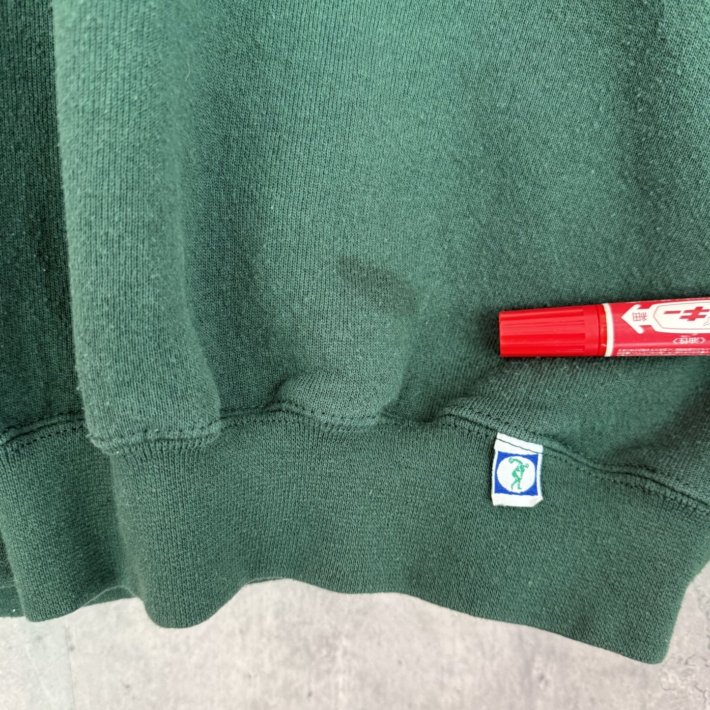 90s vintage 古着 ビンテージ DISCUS ディスカス 無地スウェット USA製 前V