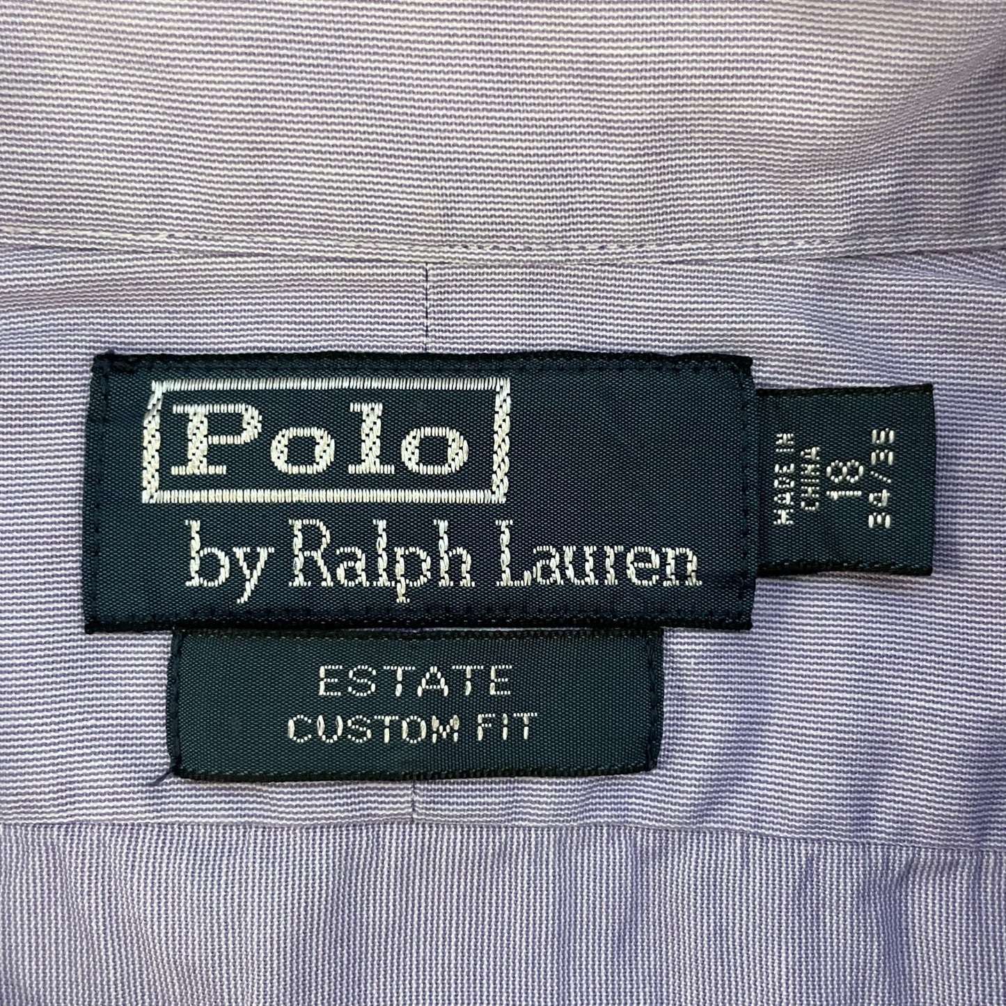 90s vintage 古着 ビンテージ ラルフローレン RalphLauren 長袖シャツ ボタンダウン エステート ESTATE コットン ロングスリーブ