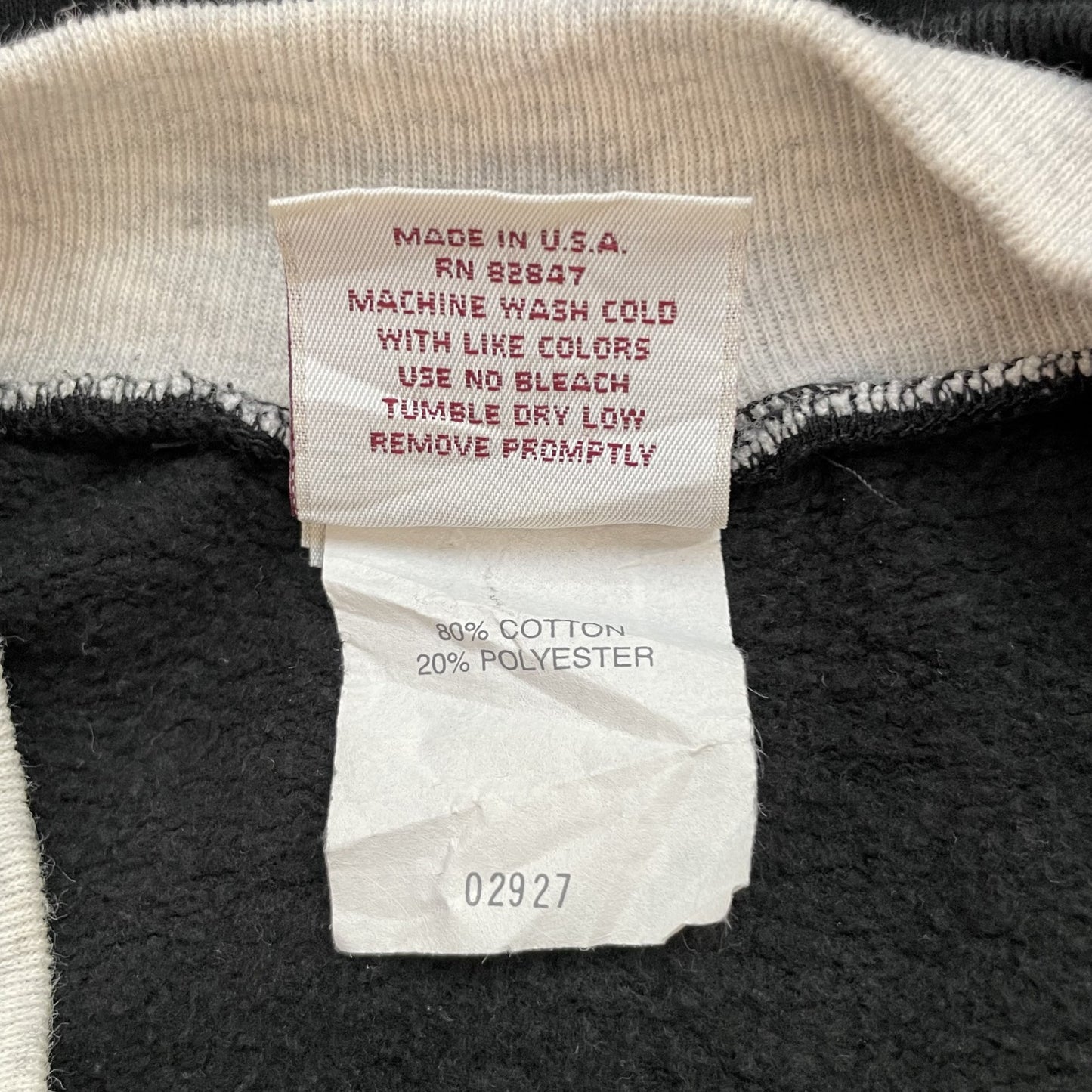 90s vintage 古着 ビンテージ USA製 アニマル 狼 ハーフボタンスウェット オオカミ 両面プリント