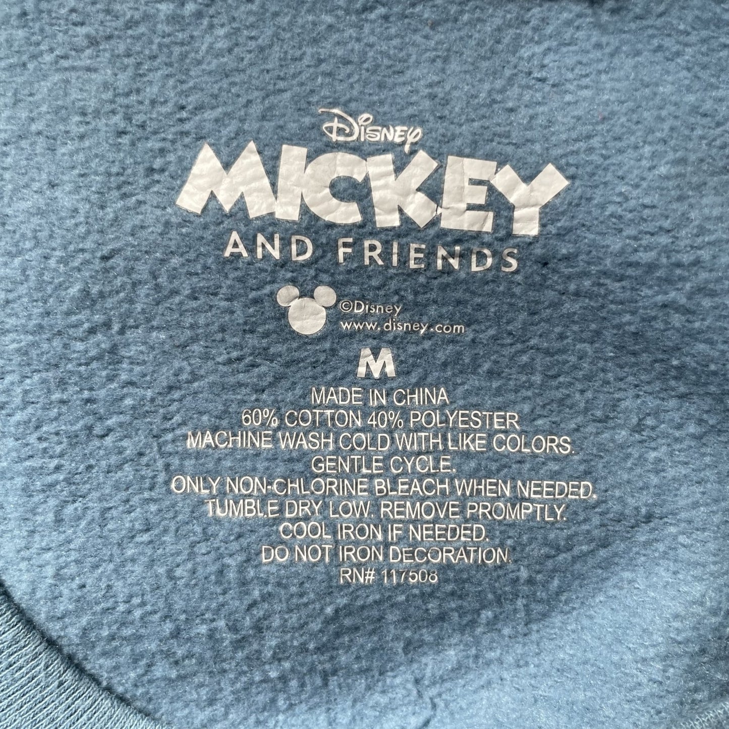 90s vintage 古着 ビンテージ スウェット ディズニー キャラクタープリント ミッキー 両面プリント MICKEY