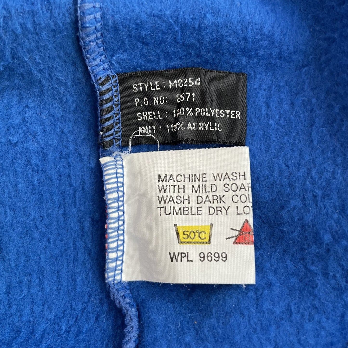 90s vintage 古着 ビンテージ パシフィックトレイル PACIFIC TRAIL ハーフジップ フリース無地