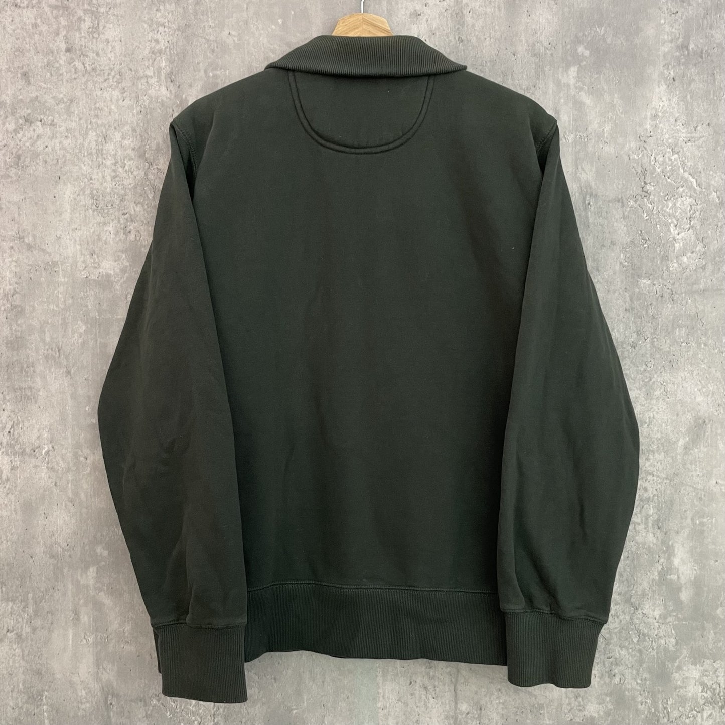 00s vintage 古着 ビンテージ エディーバウアー EddieBauer ロゴ刺繍 スウェット ブルゾン 裏ボア