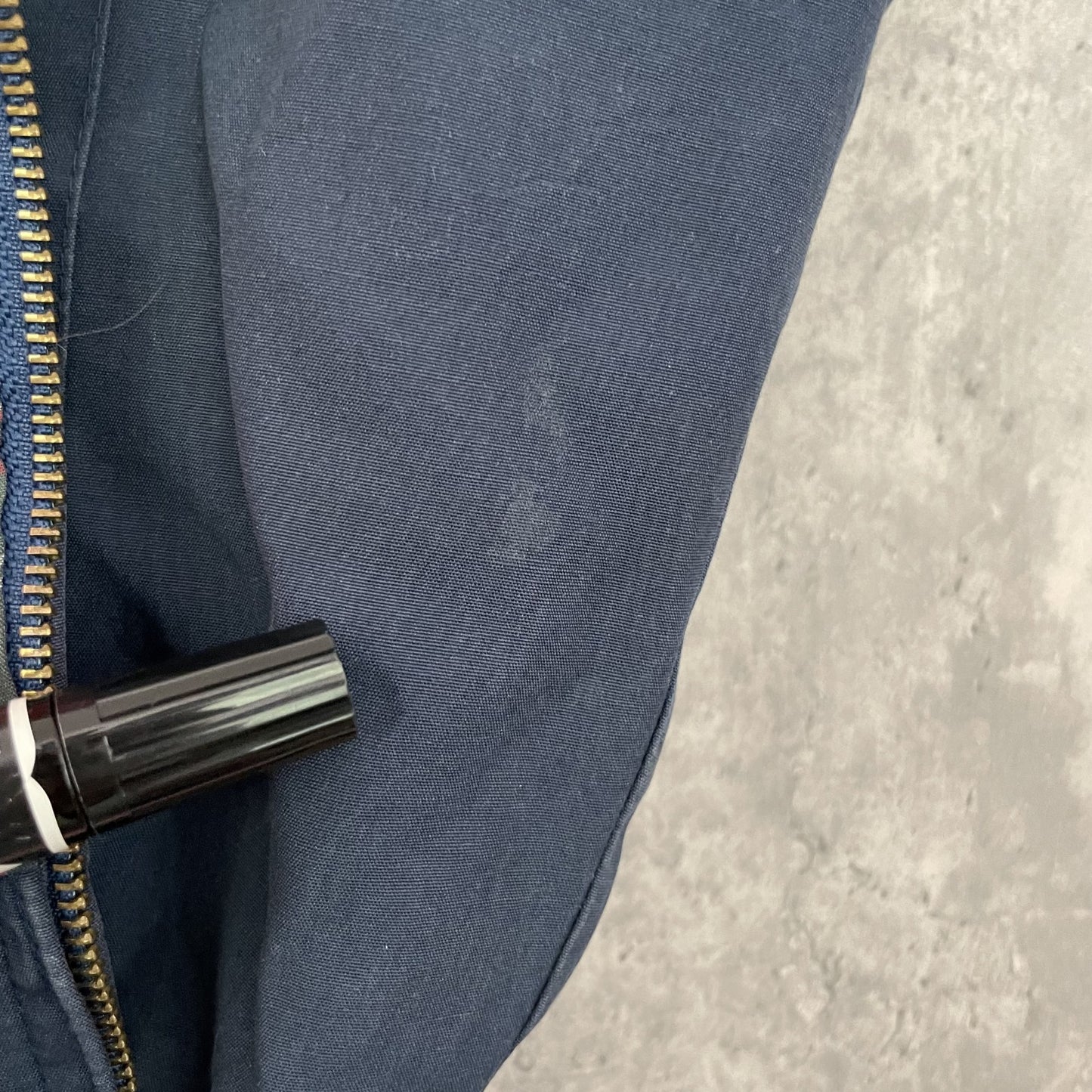 90s vintage 古着 ビンテージ IZOD アイゾッド ハリントンジャケット スイングトップ ワンポイント ワッペン