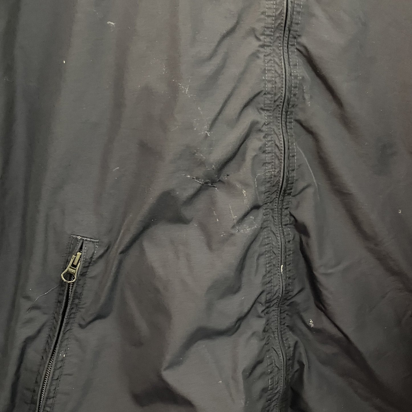 90s vintage 古着 ビンテージ CINTAS ツンタス ナイロンジャケット ウォームアップジャケット 企業 ワンポイント刺繍