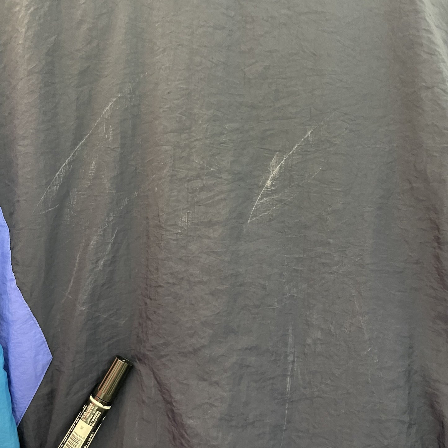 90s vintage 古着 ビンテージ エレッセ ellesse ナイロンジャケット フルジップ ブルゾン ワンポイント ロゴ刺繍