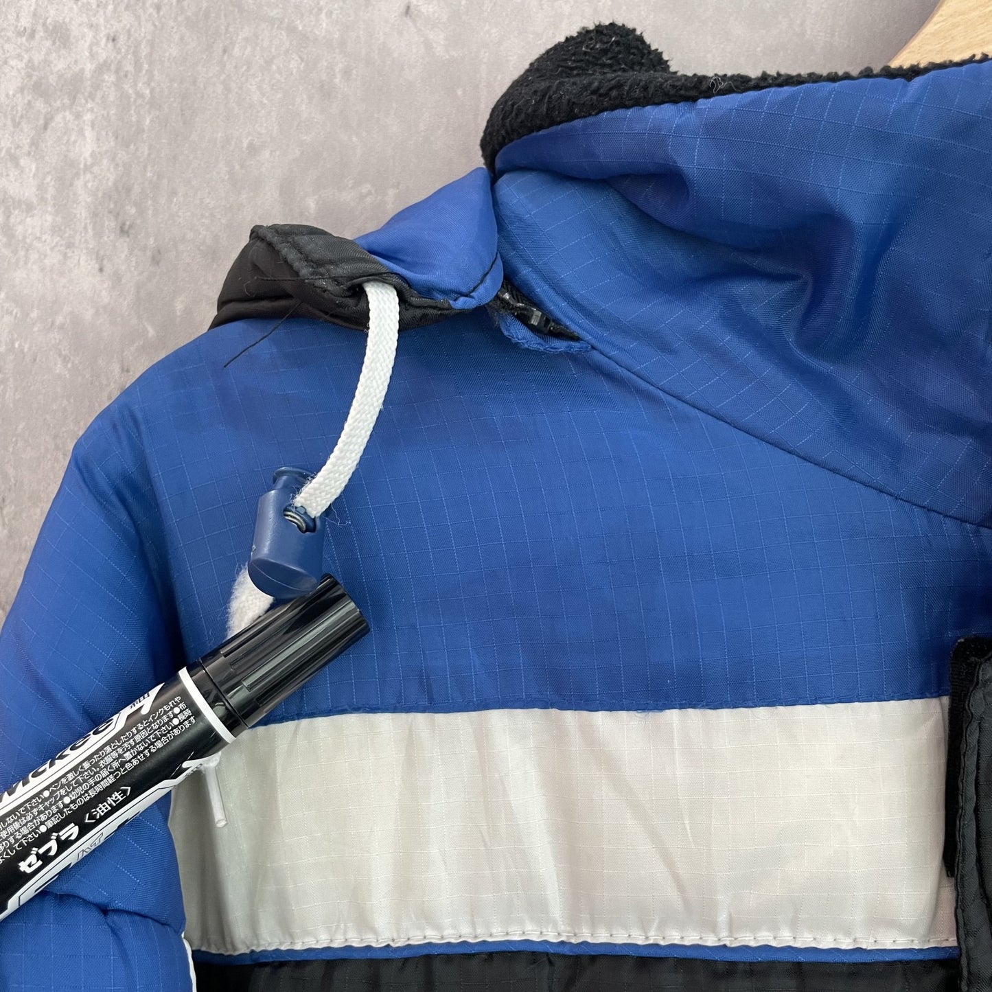 00s vintage 古着 ビンテージ アンブロ ダウンジャケット バックロゴ UMBRO フード付