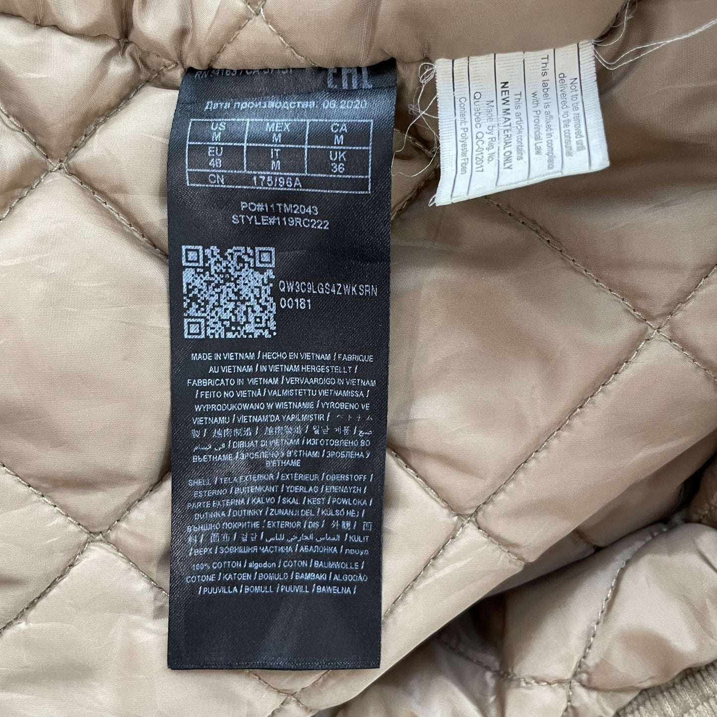 00s vintage 古着 ビンテージ ゲス GUESS コーデュロイジャケット ボアジャケット キルティング ロゴ