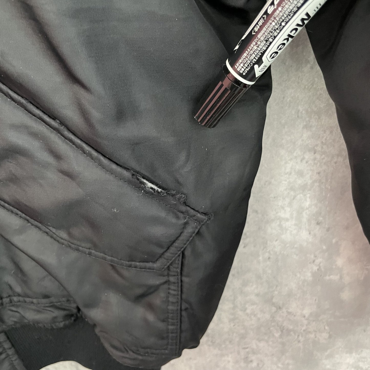 vintage 古着 ビンテージ ナイロンジャケット ミリタリー キルティング MA-1 フルジップ アメカジ バイカー ストリート