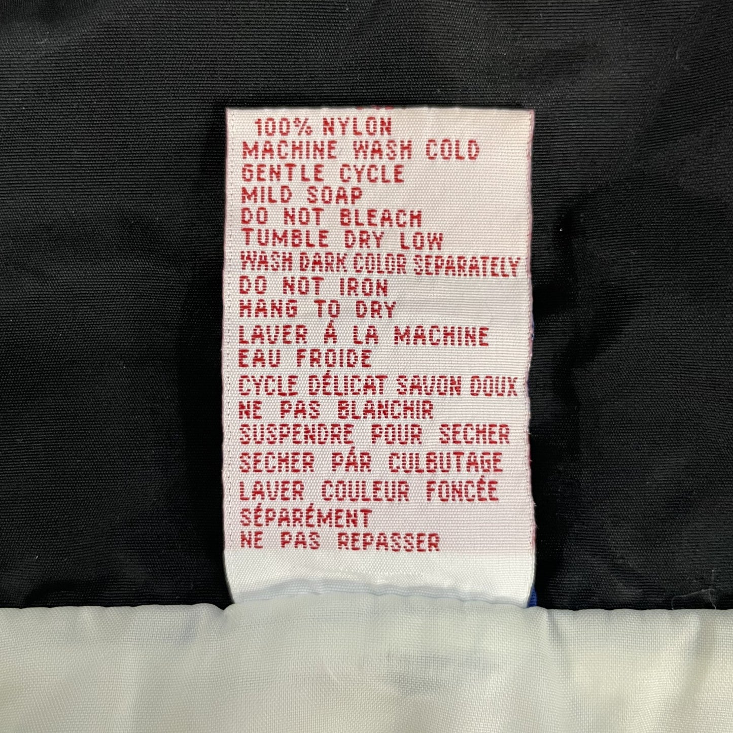 90s vintage 古着 ビンテージ ナイロンジャケット チョークライン スポーツチーム Chalk line メープルリーフス