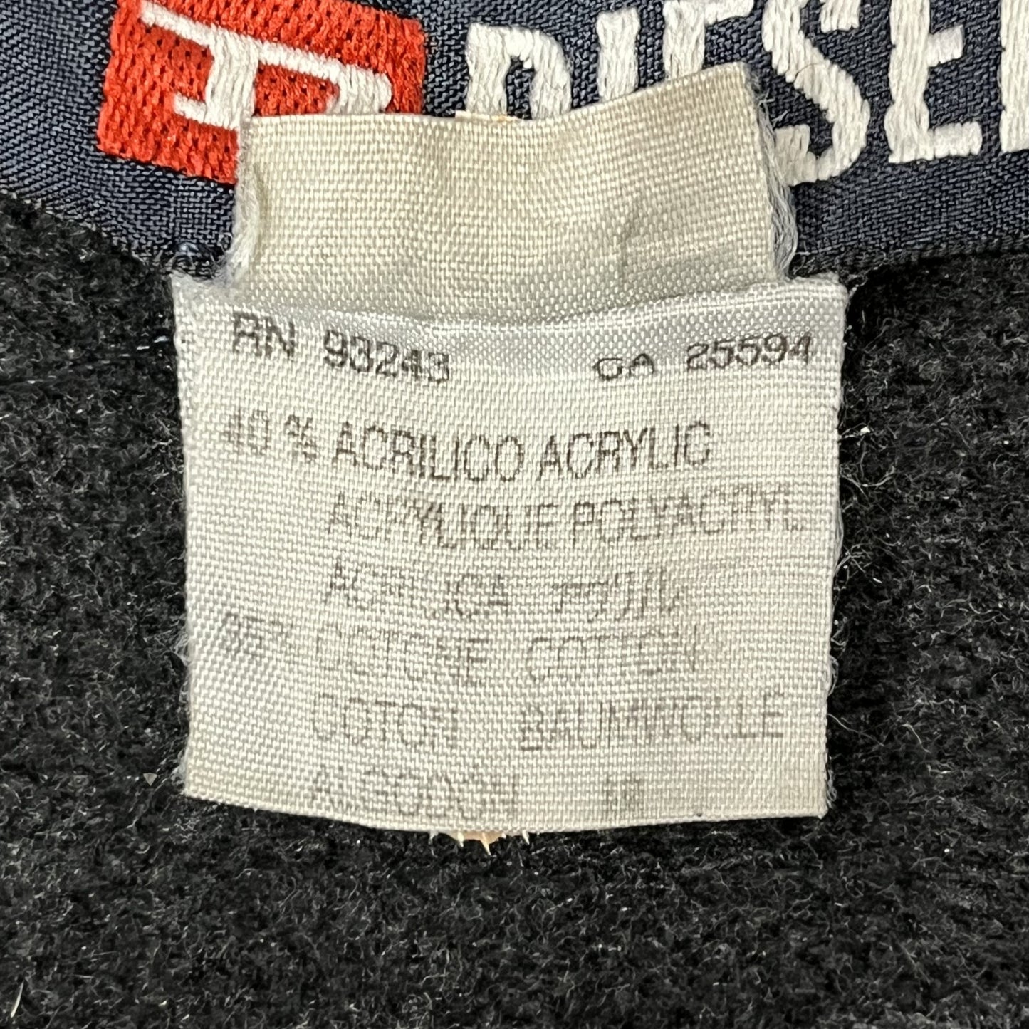 00s vintage 古着 ビンテージ ディーゼル DISEL コート ブラック