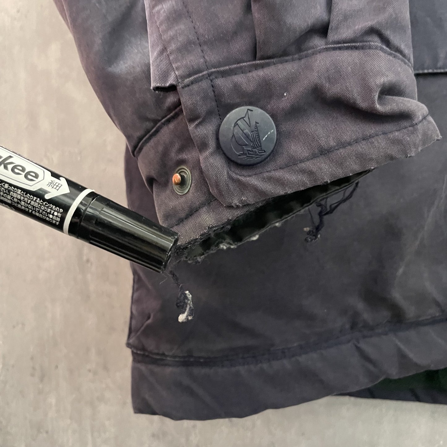 90s vintage 古着 ビンテージ ノーティカ NAUTICA カジュアル ナイロンジャケット ダブルジップ