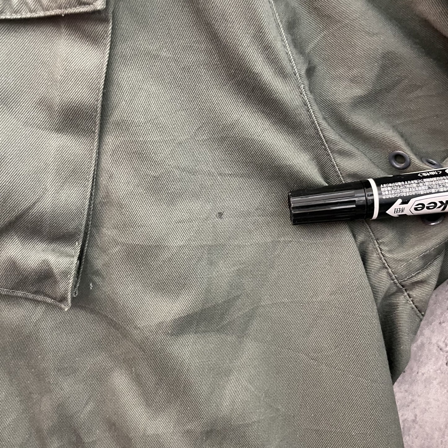 90s vintage 古着 ビンテージ ミリタリージャケット コンバットジャケット ユーロ イタリア農家 Italian police prison