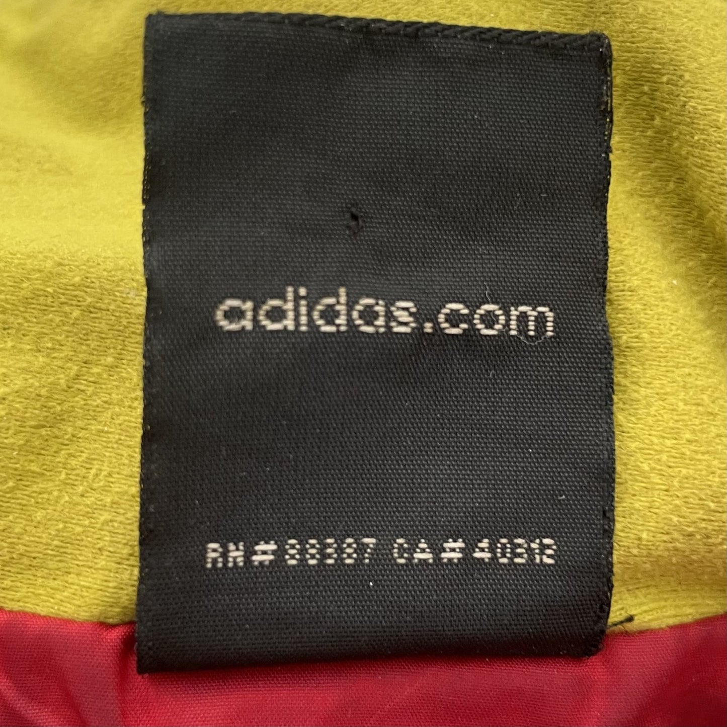 00s vintage 古着 ビンテージ ナイロンジャケット アディダス adidas マウンテンジャケット ライナー付 スナップボタン