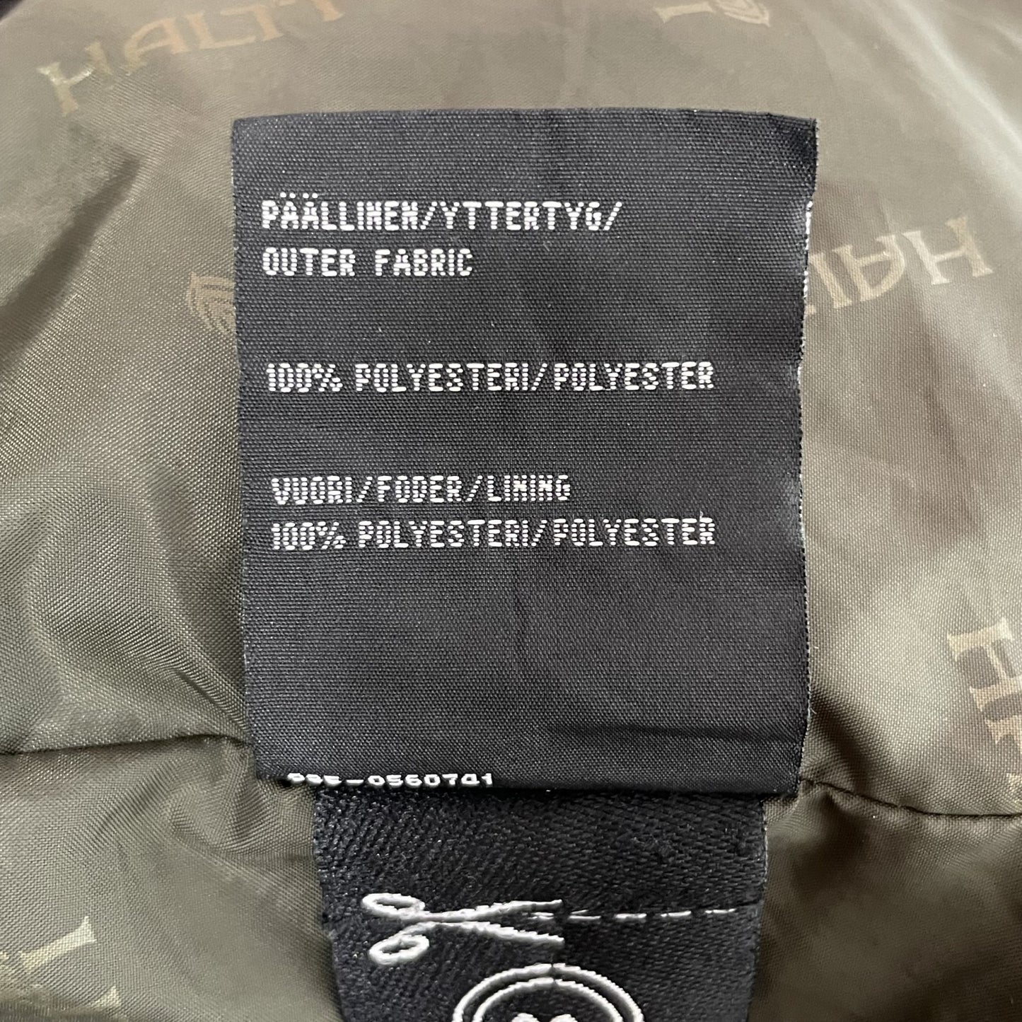 90s vintage 古着 ビンテージ HALTI ハンティングジャケット 切り返し フード付 ドローコード ダブルジップ アウトドア