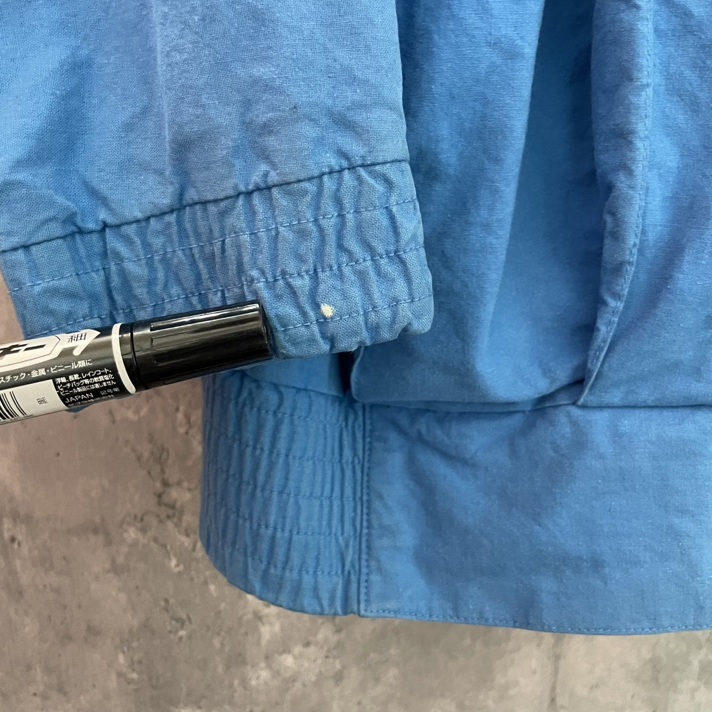 80s vintage 古着 ビンテージ gallery 無地 ブルゾンジャケット フルジップ 肩パット