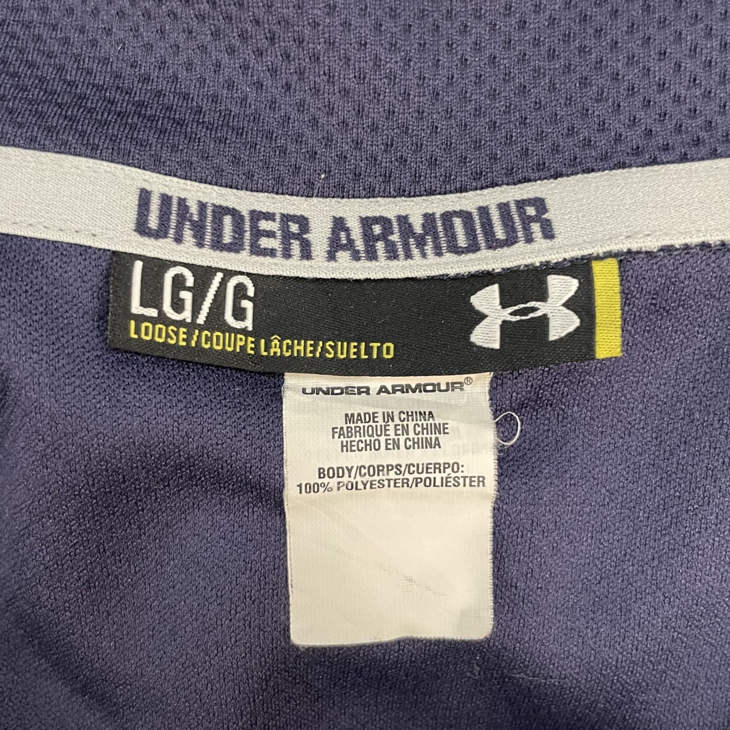 00s vintage 古着 ビンテージ アンダーアーマー UNDER ARMOUR スポーツウェア トレーニングジャケット チーム バックプリント