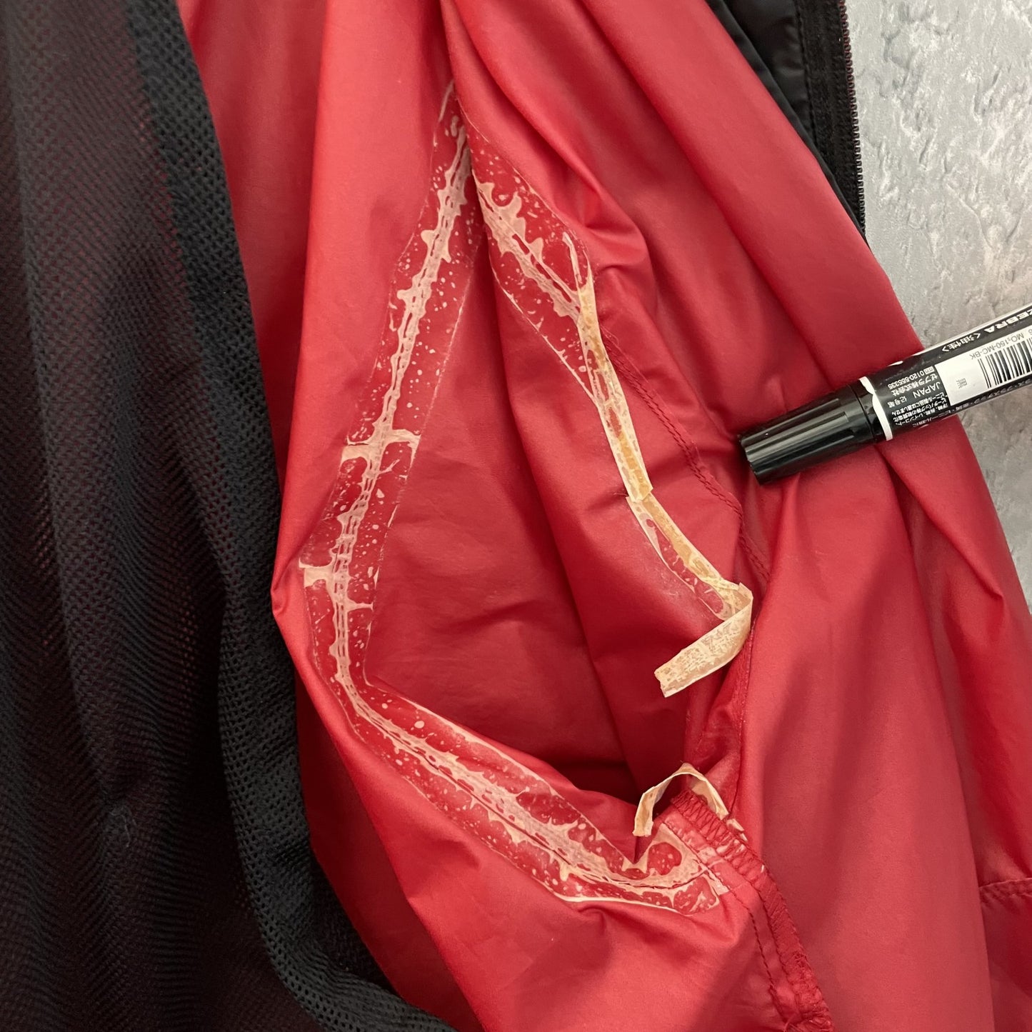 90s vintage 古着 ビンテージ ナイロン ブルゾン 裏地メッシュ 無地 SUNMOUNTAIN