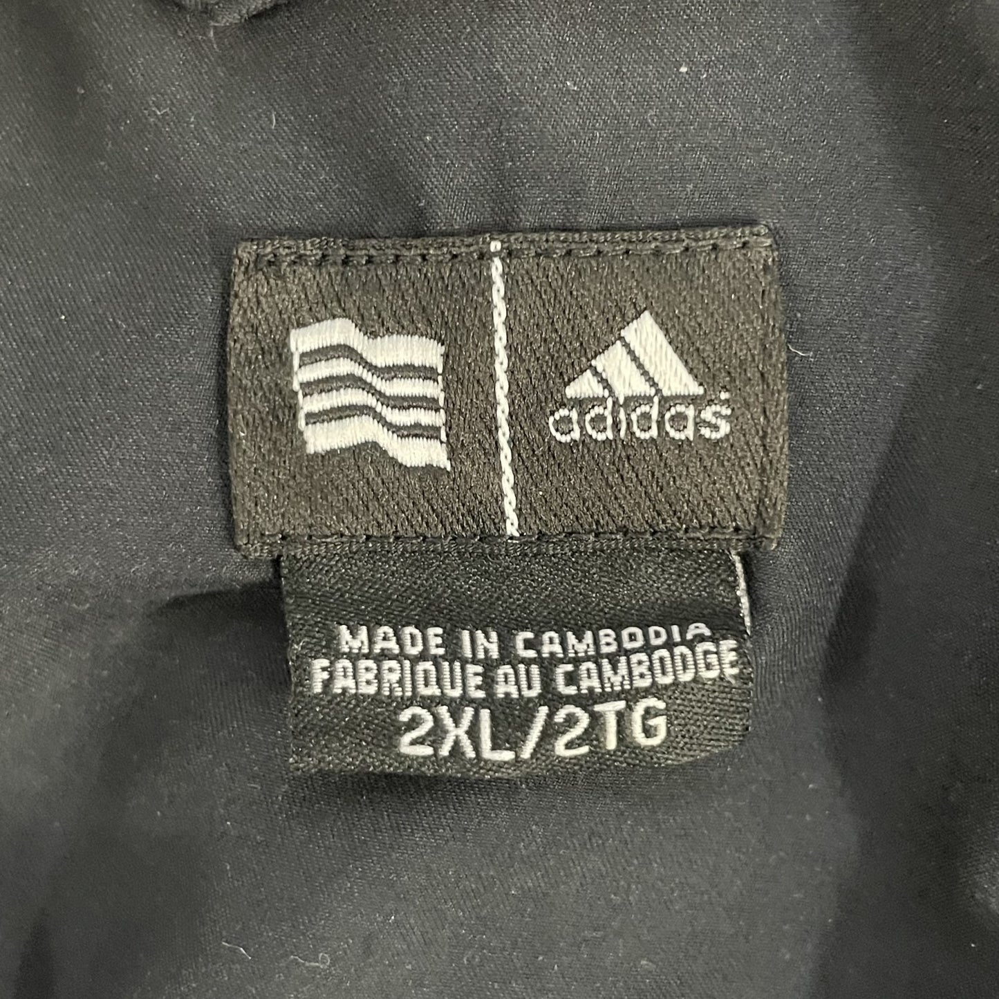 00s vintage 古着 ビンテージ adidas アディダス 半袖 ナイロンジャケット ハーフジップ ナイロンスウェット